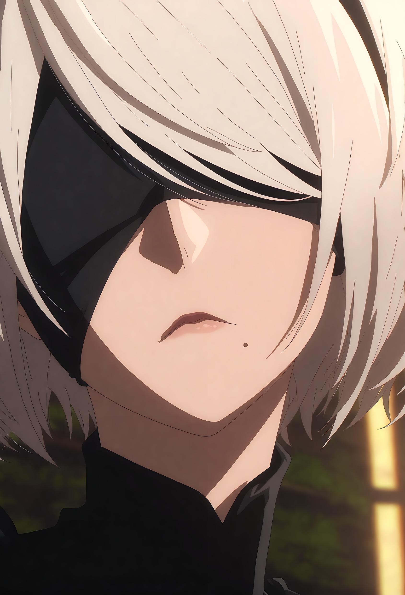 Cô Gái Anime Tạo Bởi AI - 尤尔哈2B：尼尔机械纪元白虎少女 Thể Hiện Sự Quyến Rũ Tột Độ Với 72P Pose Gợi Cảm