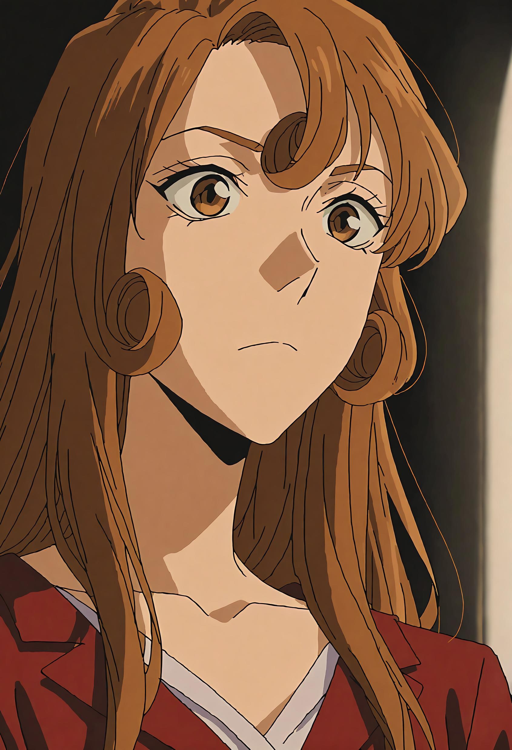 Cô Gái Anime Tạo Ra Bằng AI - 工藤有希子: Nữ Diễn Viên Thanh Lịch Trong Thám Tử Lừng Danh Conan, Da Trắng Mịn Với Đường Cong Hoàn Hảo, Tư Thế Quyến Rũ 93P