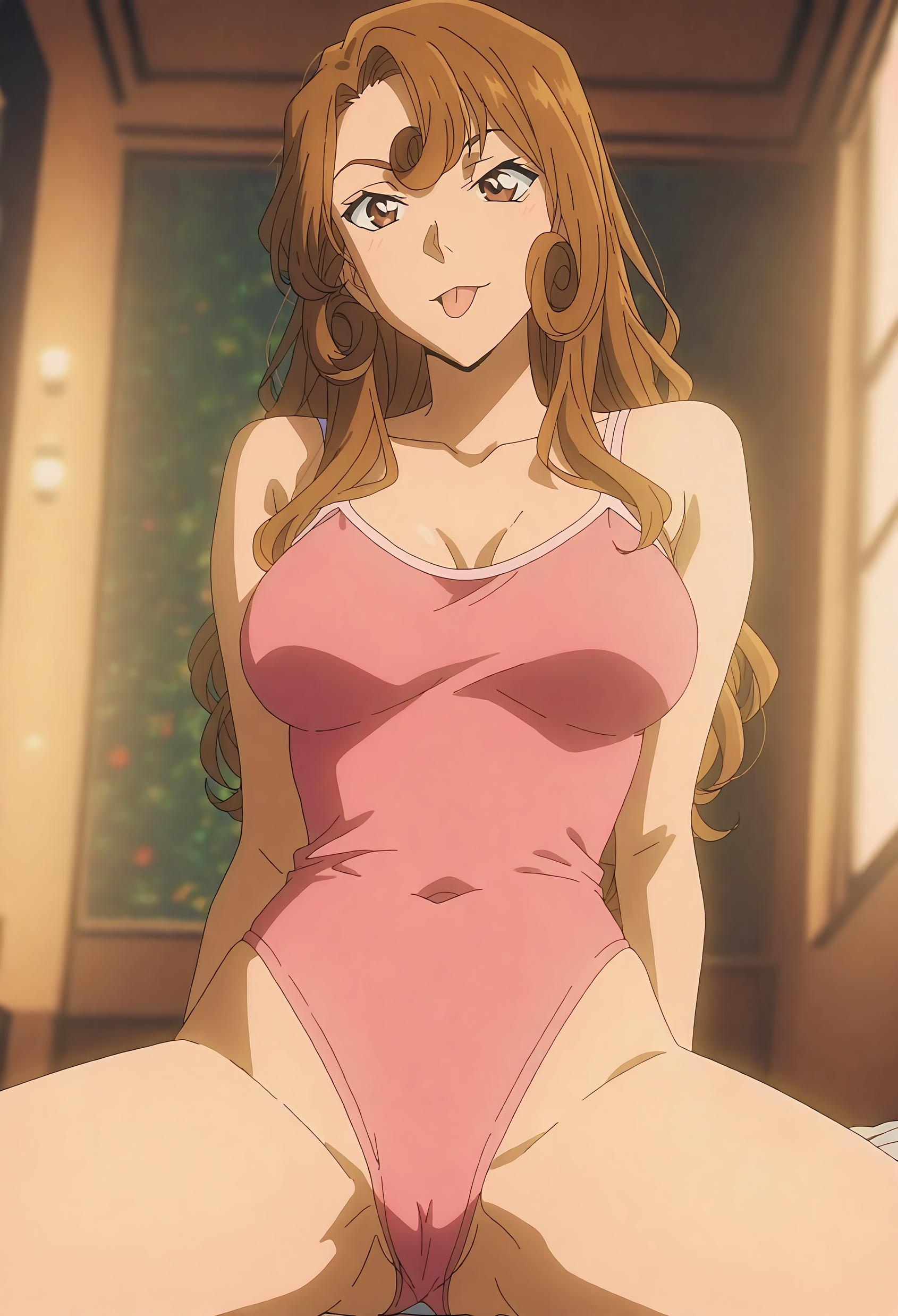 Cô Gái Anime Tạo Ra Bằng AI - 工藤有希子: Nữ Diễn Viên Thanh Lịch Trong Thám Tử Lừng Danh Conan, Da Trắng Mịn Với Đường Cong Hoàn Hảo, Tư Thế Quyến Rũ 93P
