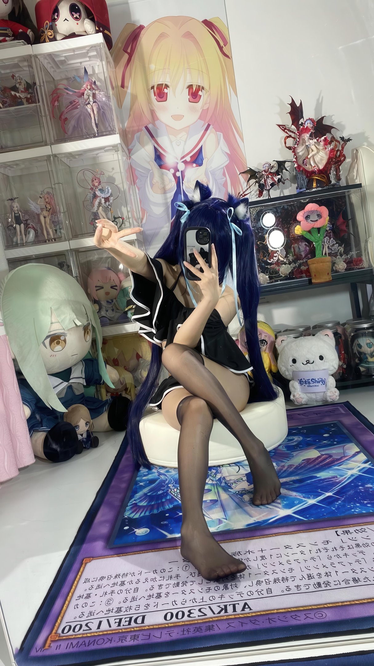 Cosplay] Shirly - Black Jasmine Theme Photoshoot: A Fusion of Dark Tones and Mysterious Aura with High Emotional Tension, 119P