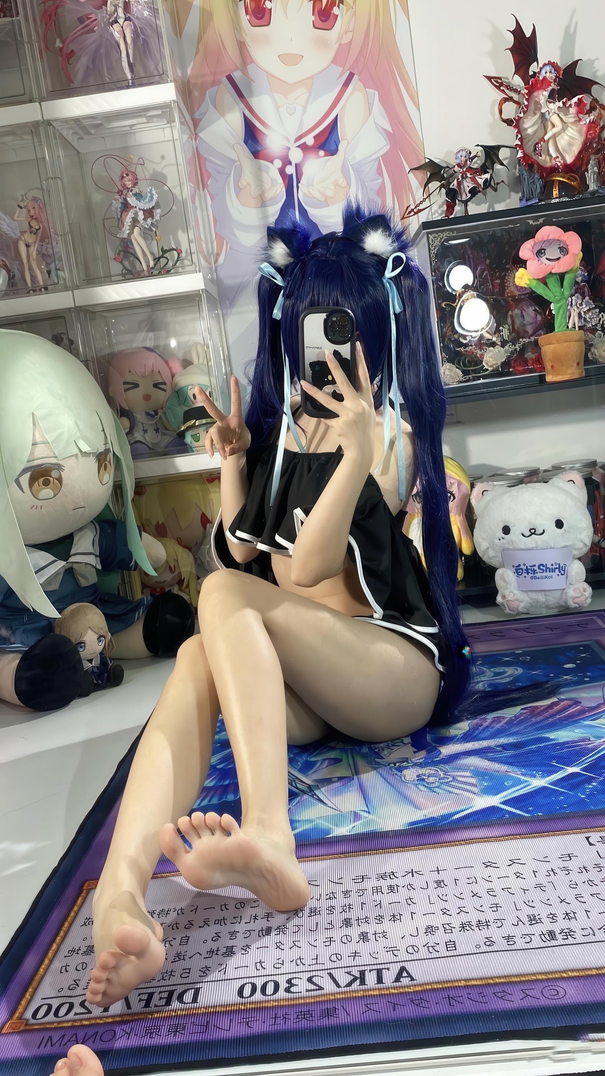 Cosplay] Shirly - Black Jasmine Theme Photoshoot: A Fusion of Dark Tones and Mysterious Aura with High Emotional Tension, 119P