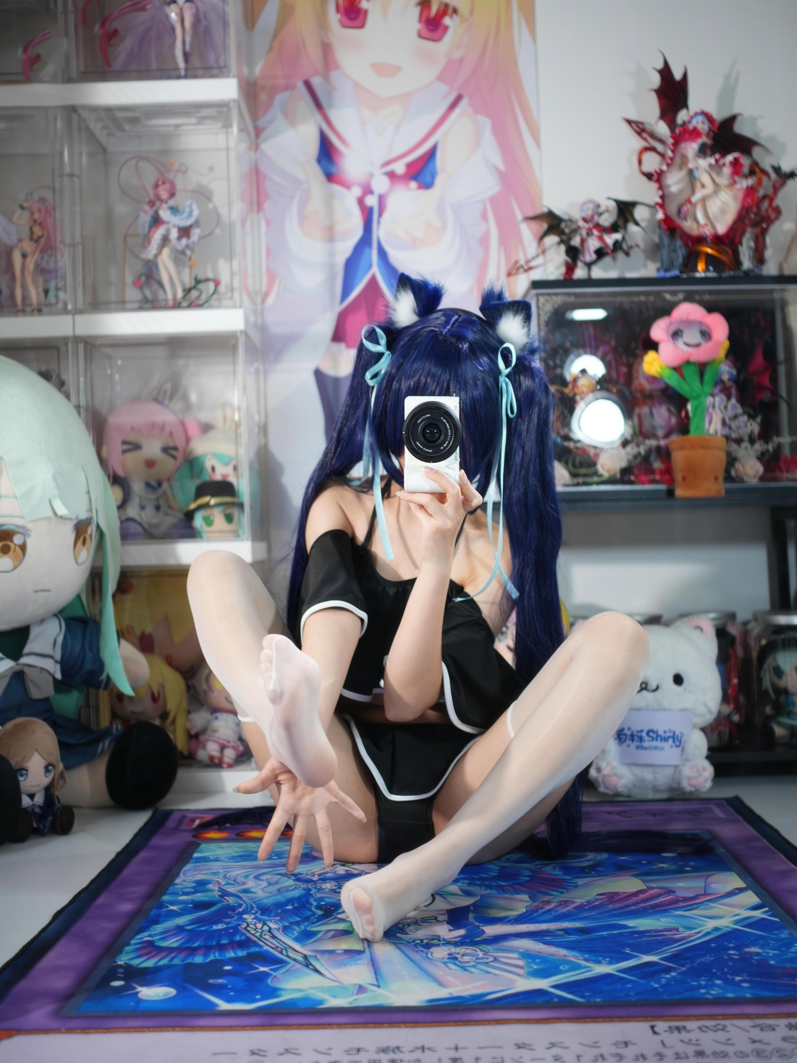 Cosplay] Shirly - Black Jasmine Theme Photoshoot: A Fusion of Dark Tones and Mysterious Aura with High Emotional Tension, 119P
