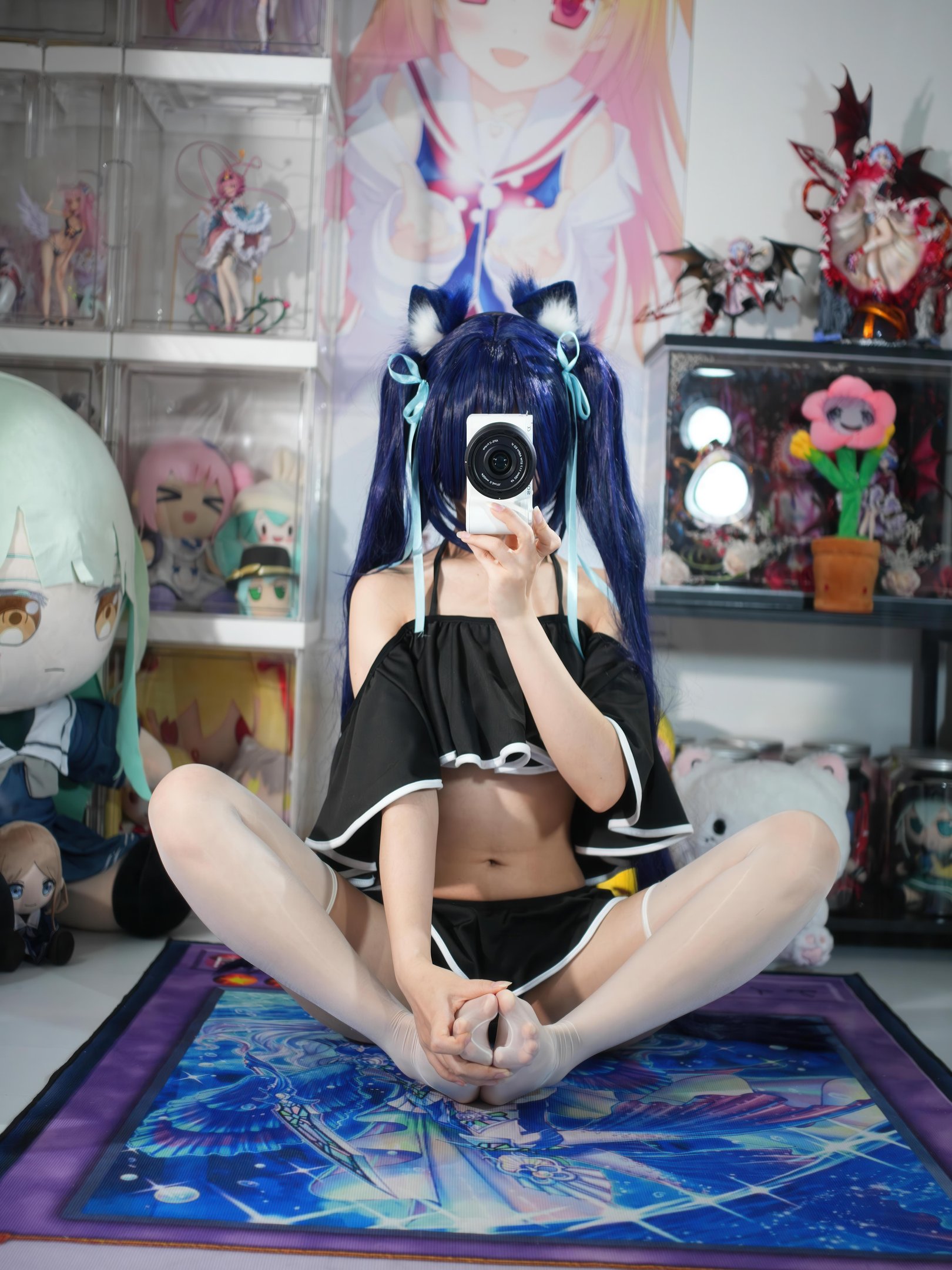 Cosplay] Shirly - Black Jasmine Theme Photoshoot: A Fusion of Dark Tones and Mysterious Aura with High Emotional Tension, 119P