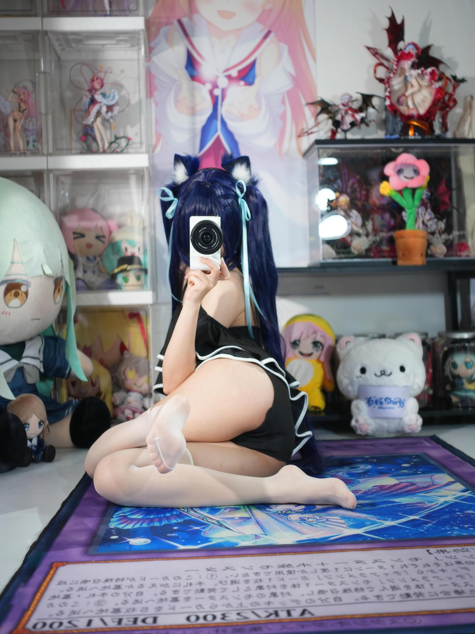 Cosplay] Shirly - Black Jasmine Theme Photoshoot: A Fusion of Dark Tones and Mysterious Aura with High Emotional Tension, 119P