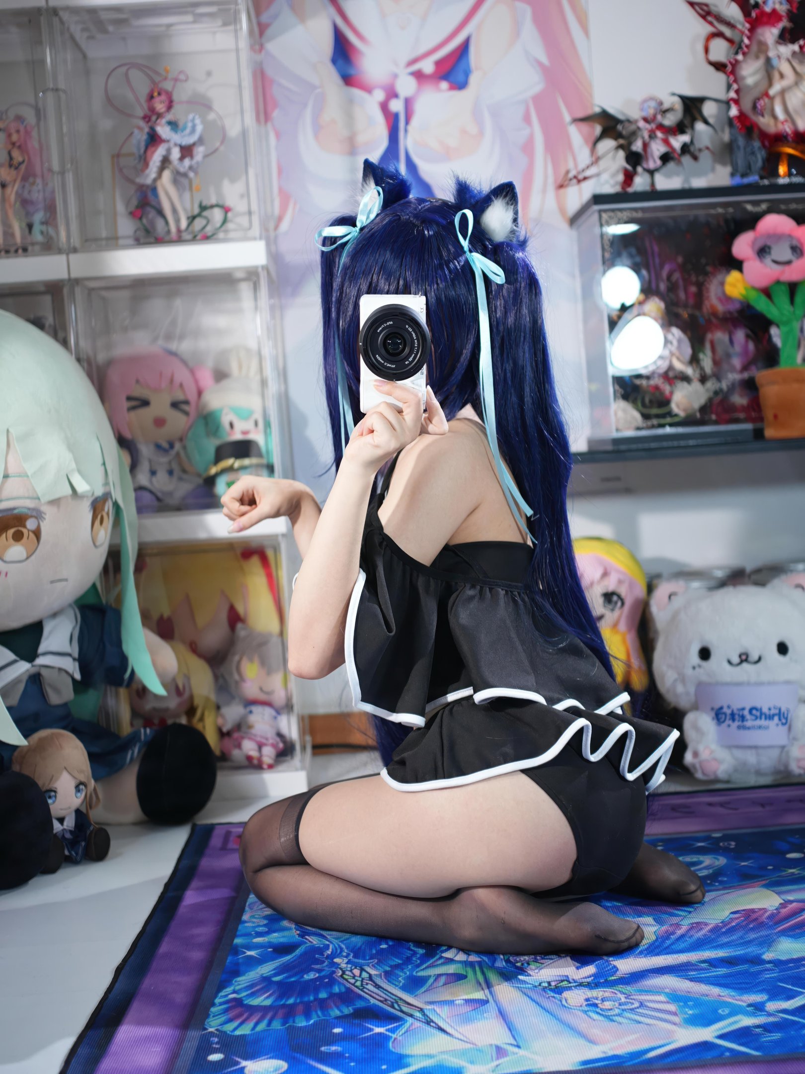 Cosplay] Shirly - Black Jasmine Theme Photoshoot: A Fusion of Dark Tones and Mysterious Aura with High Emotional Tension, 119P