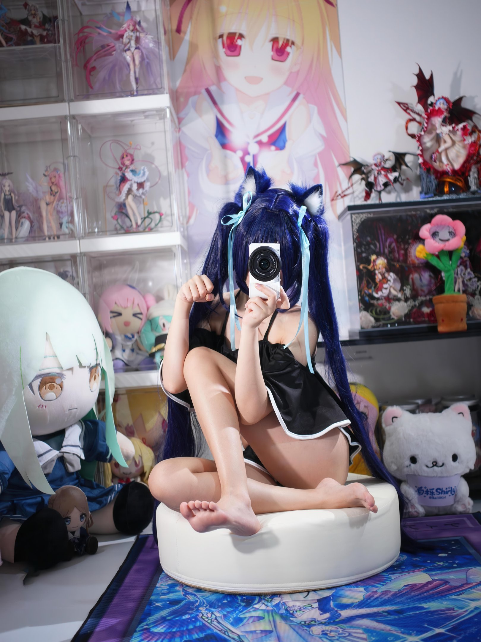 Cosplay] Shirly - Black Jasmine Theme Photoshoot: A Fusion of Dark Tones and Mysterious Aura with High Emotional Tension, 119P