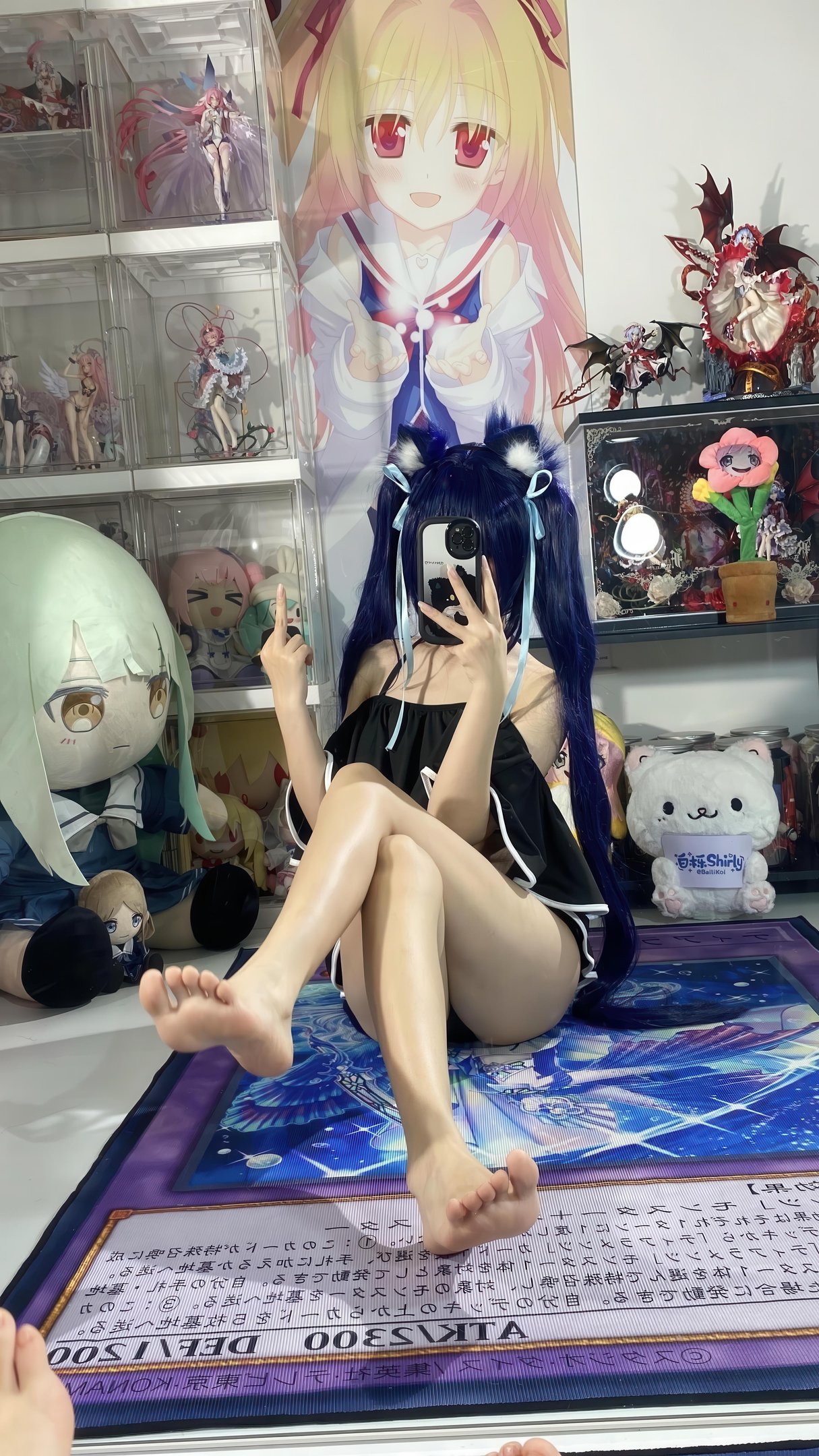 【コスプレ】白栎Shirly - 黒見茜香テーマ写真：ダークトーンと神秘的な雰囲気が交錯する感情の緊張感 119P