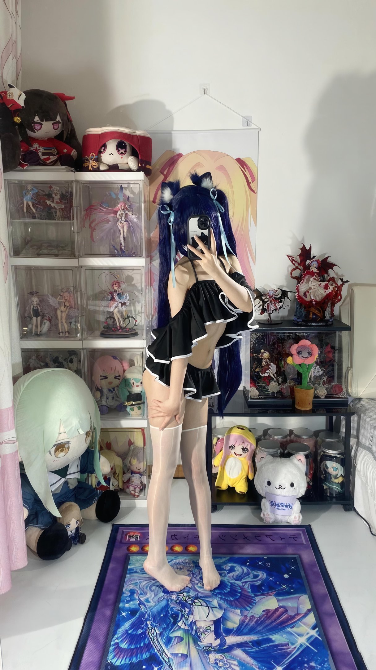 【コスプレ】白栎Shirly - 黒見茜香テーマ写真：ダークトーンと神秘的な雰囲気が交錯する感情の緊張感 119P