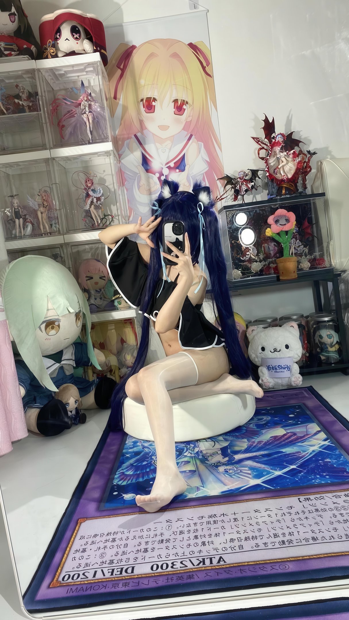 【コスプレ】白栎Shirly - 黒見茜香テーマ写真：ダークトーンと神秘的な雰囲気が交錯する感情の緊張感 119P