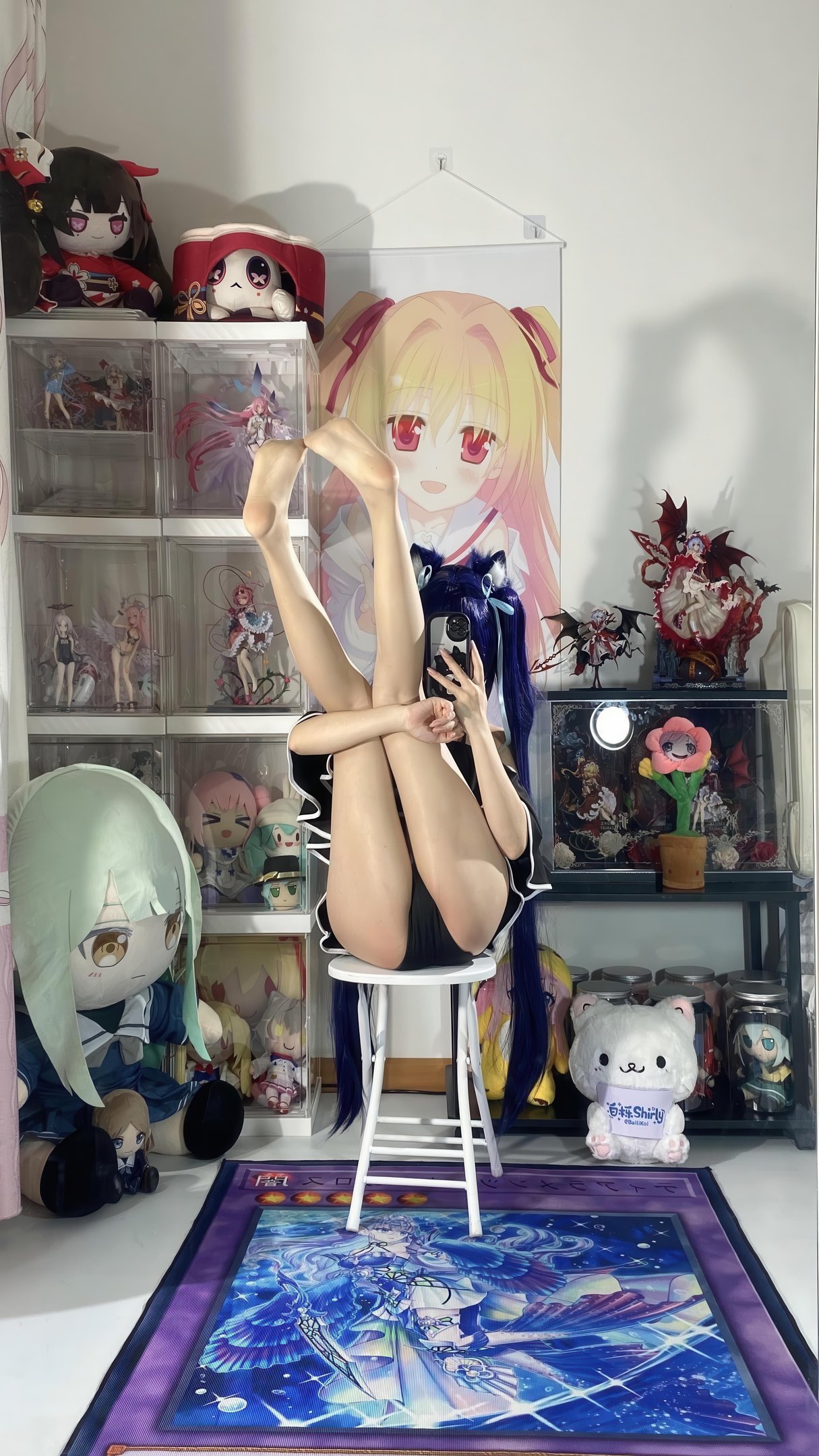 【コスプレ】白栎Shirly - 黒見茜香テーマ写真：ダークトーンと神秘的な雰囲気が交錯する感情の緊張感 119P