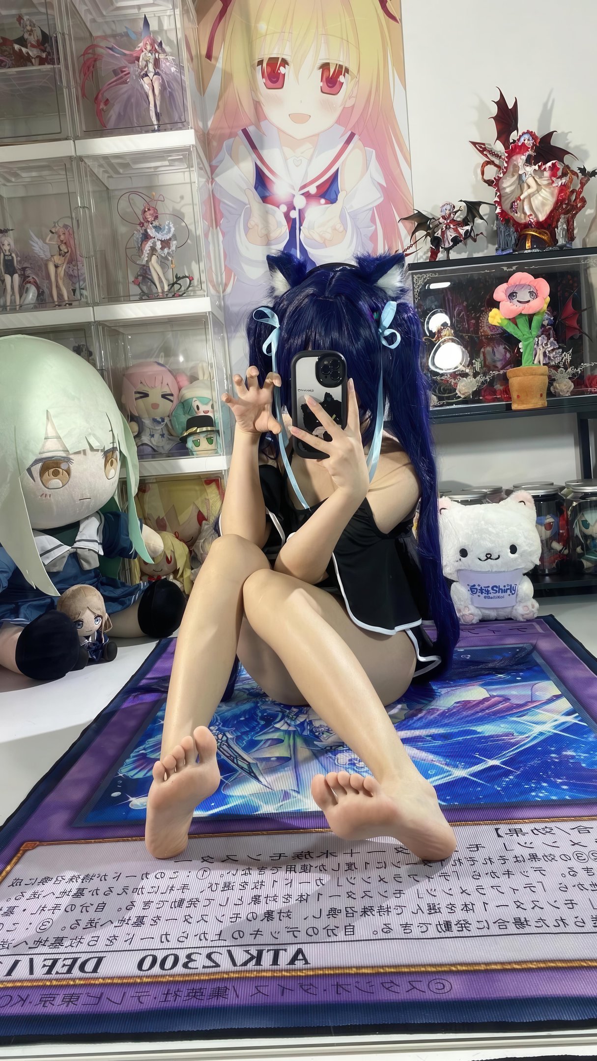 【コスプレ】白栎Shirly - 黒見茜香テーマ写真：ダークトーンと神秘的な雰囲気が交錯する感情の緊張感 119P