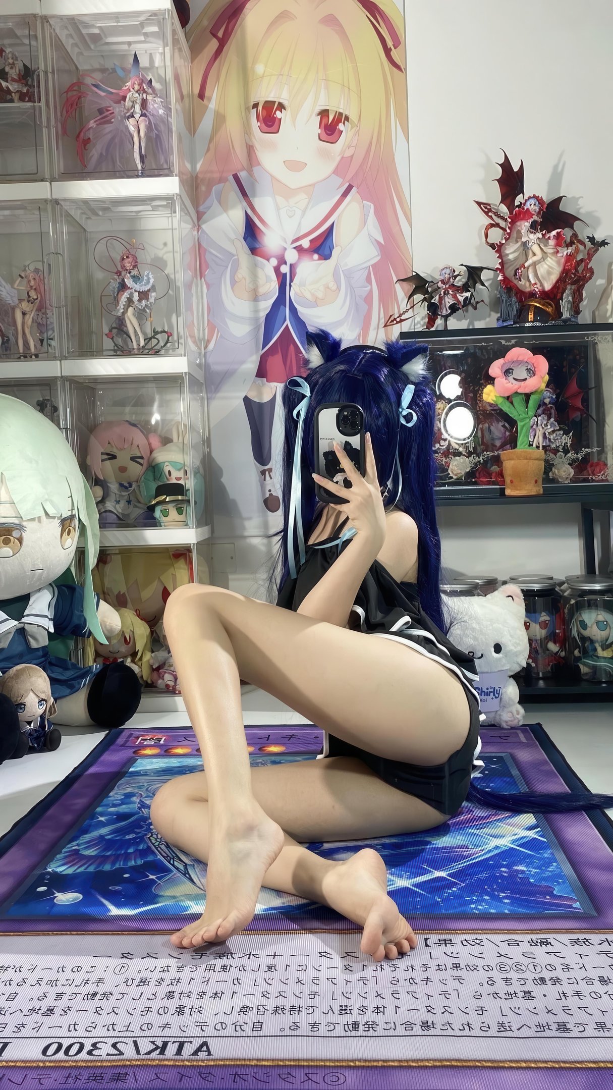 【コスプレ】白栎Shirly - 黒見茜香テーマ写真：ダークトーンと神秘的な雰囲気が交錯する感情の緊張感 119P