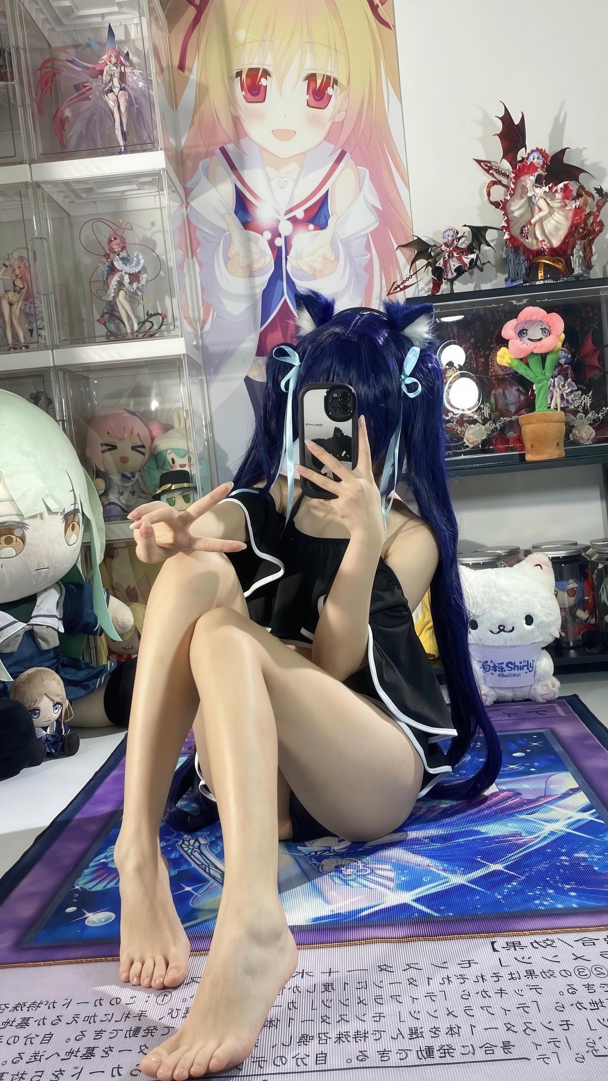 【コスプレ】白栎Shirly - 黒見茜香テーマ写真：ダークトーンと神秘的な雰囲気が交錯する感情の緊張感 119P