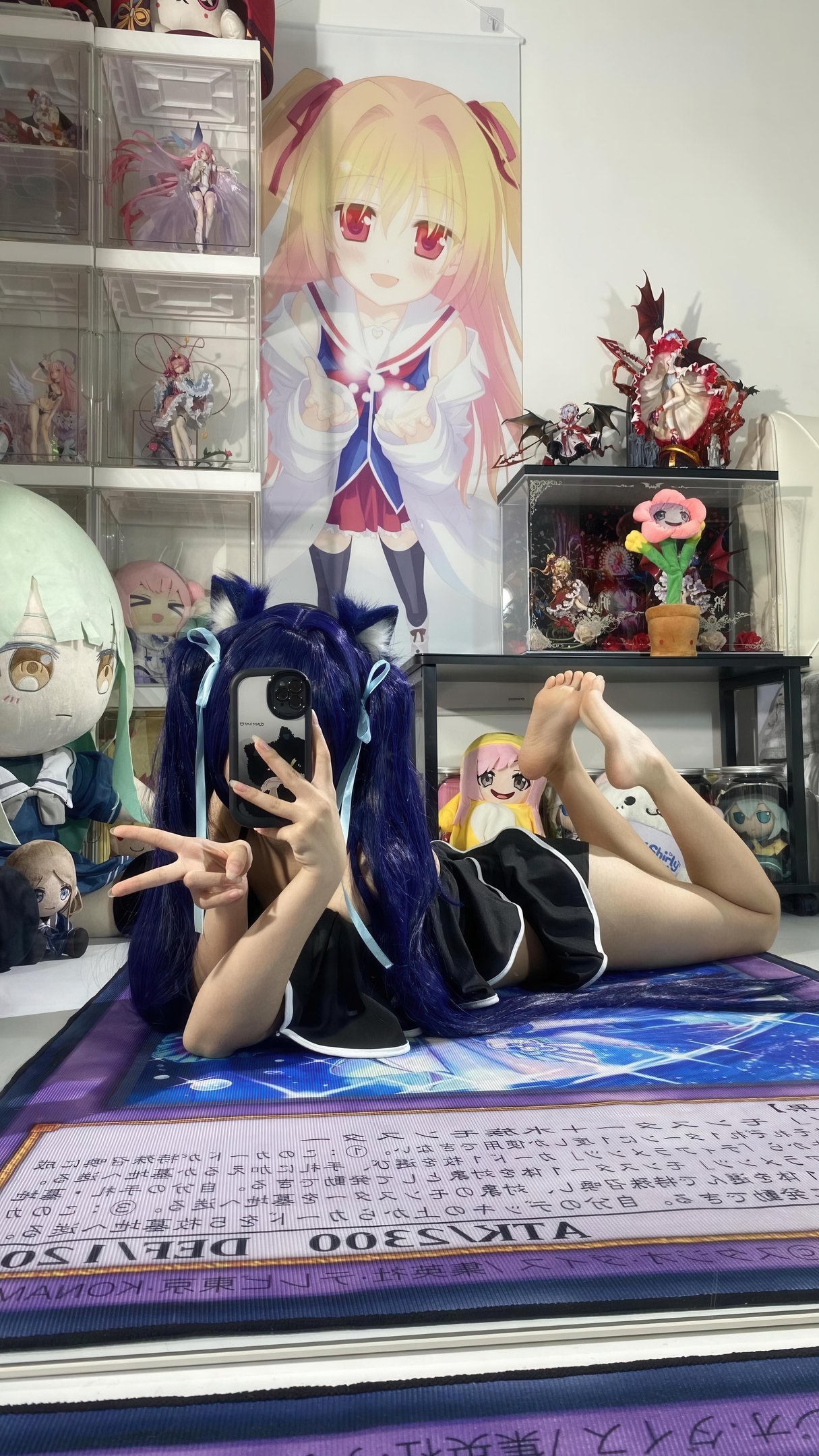 【コスプレ】白栎Shirly - 黒見茜香テーマ写真：ダークトーンと神秘的な雰囲気が交錯する感情の緊張感 119P