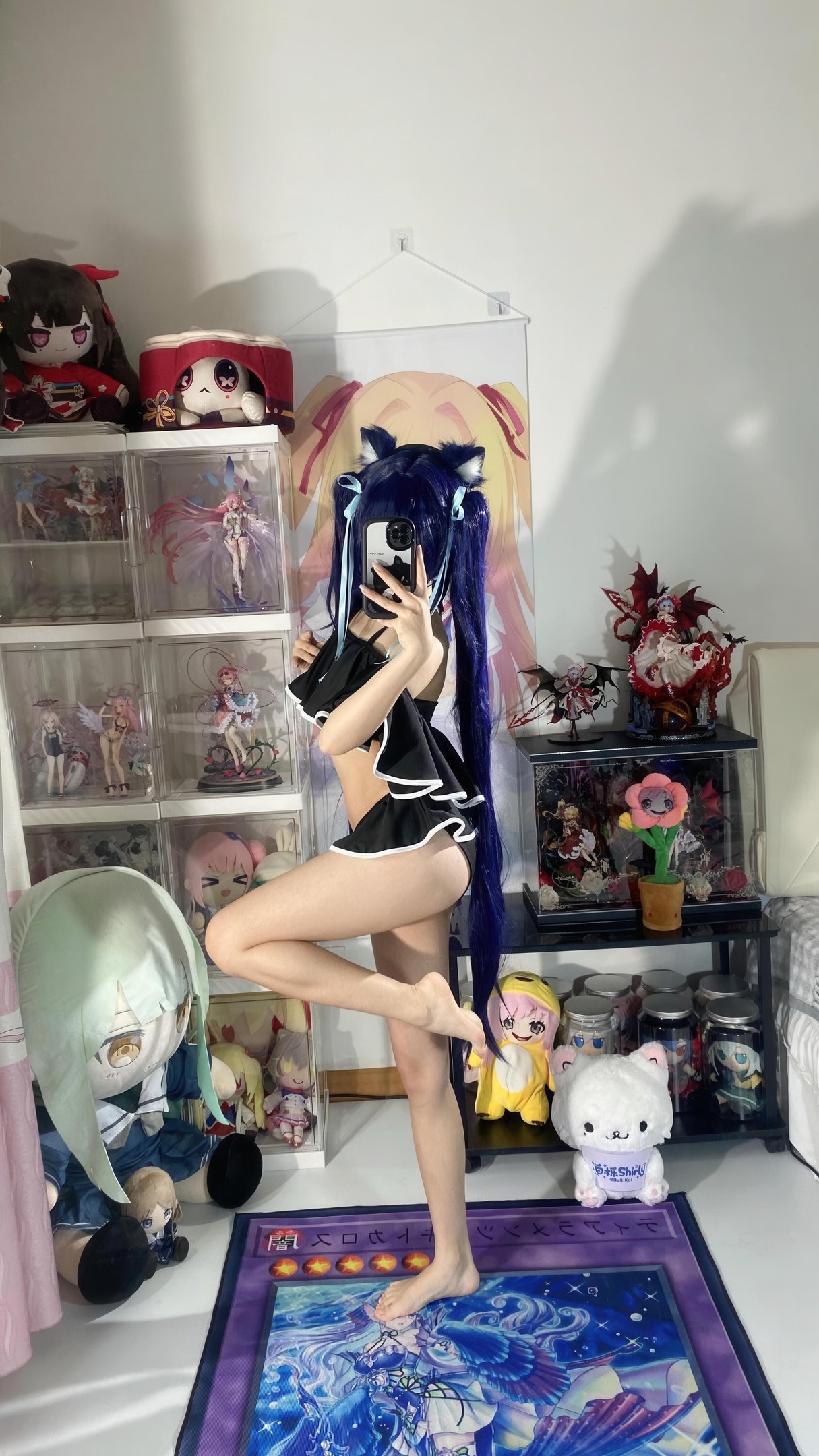 【コスプレ】白栎Shirly - 黒見茜香テーマ写真：ダークトーンと神秘的な雰囲気が交錯する感情の緊張感 119P