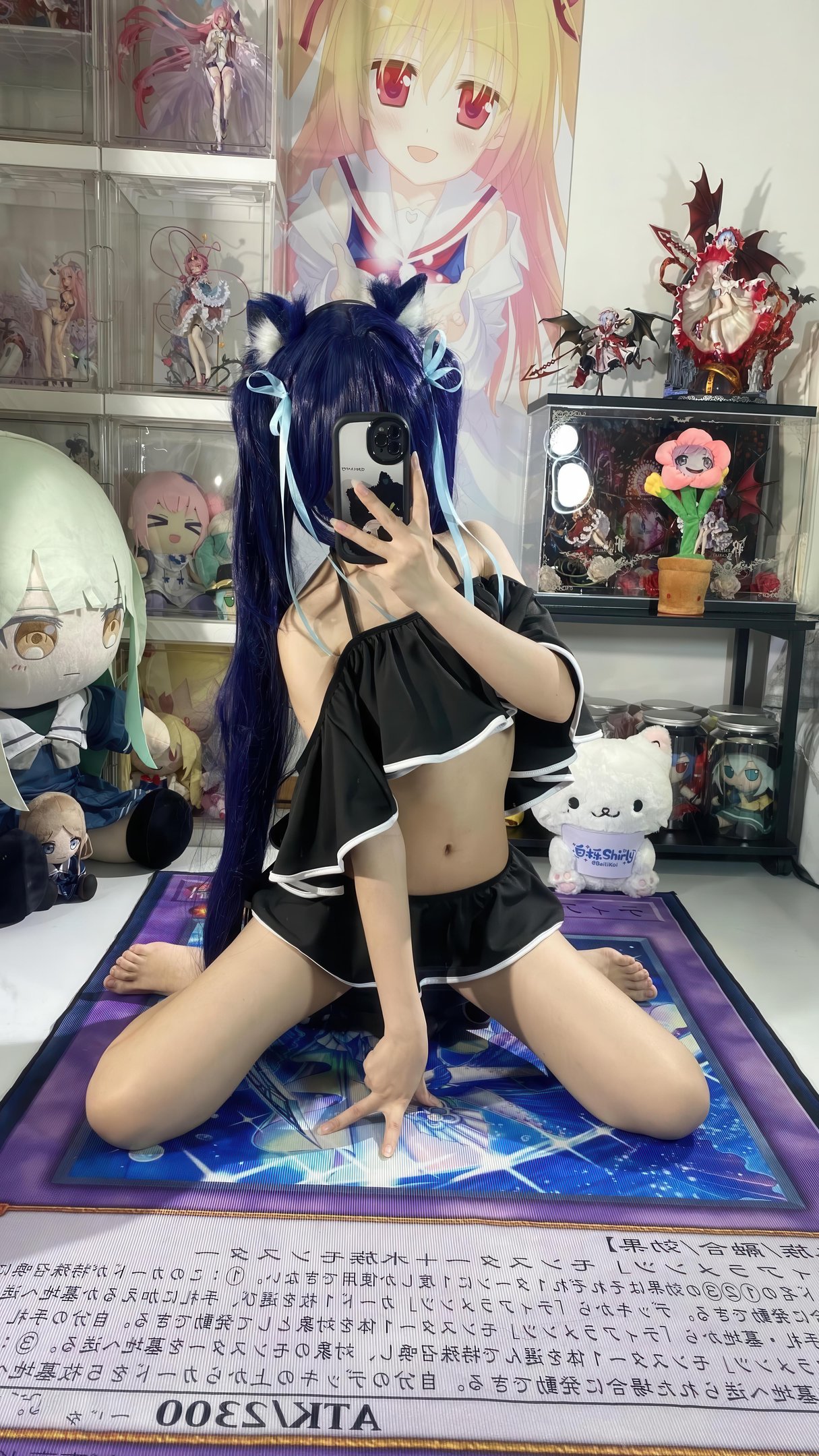 【コスプレ】白栎Shirly - 黒見茜香テーマ写真：ダークトーンと神秘的な雰囲気が交錯する感情の緊張感 119P