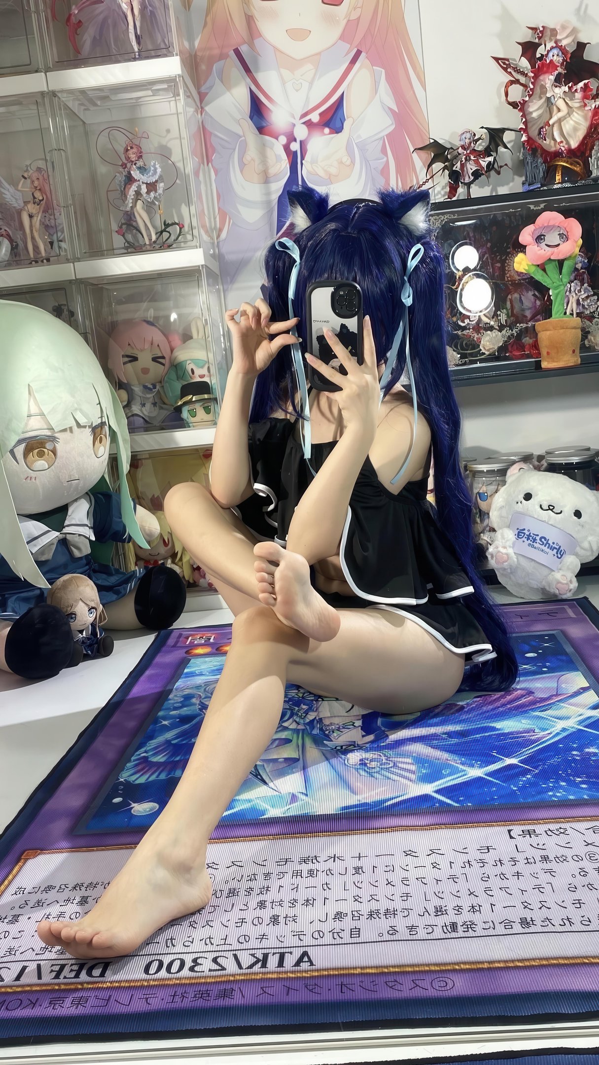 【コスプレ】白栎Shirly - 黒見茜香テーマ写真：ダークトーンと神秘的な雰囲気が交錯する感情の緊張感 119P