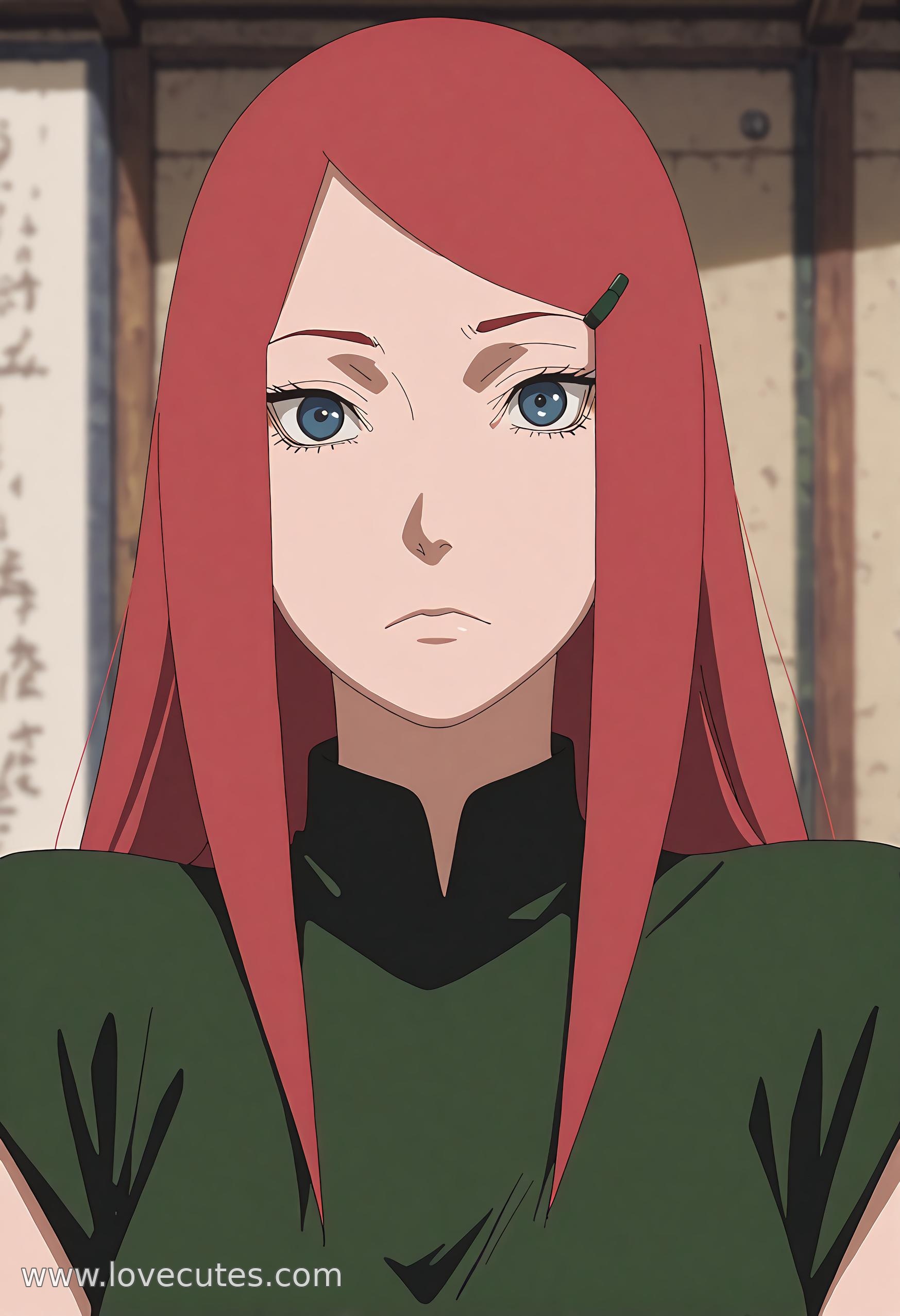 AI生成アニメ少女 - 漩涡玖辛奈：火影忍者の紅髪美女が魅せる青春の活力 92P