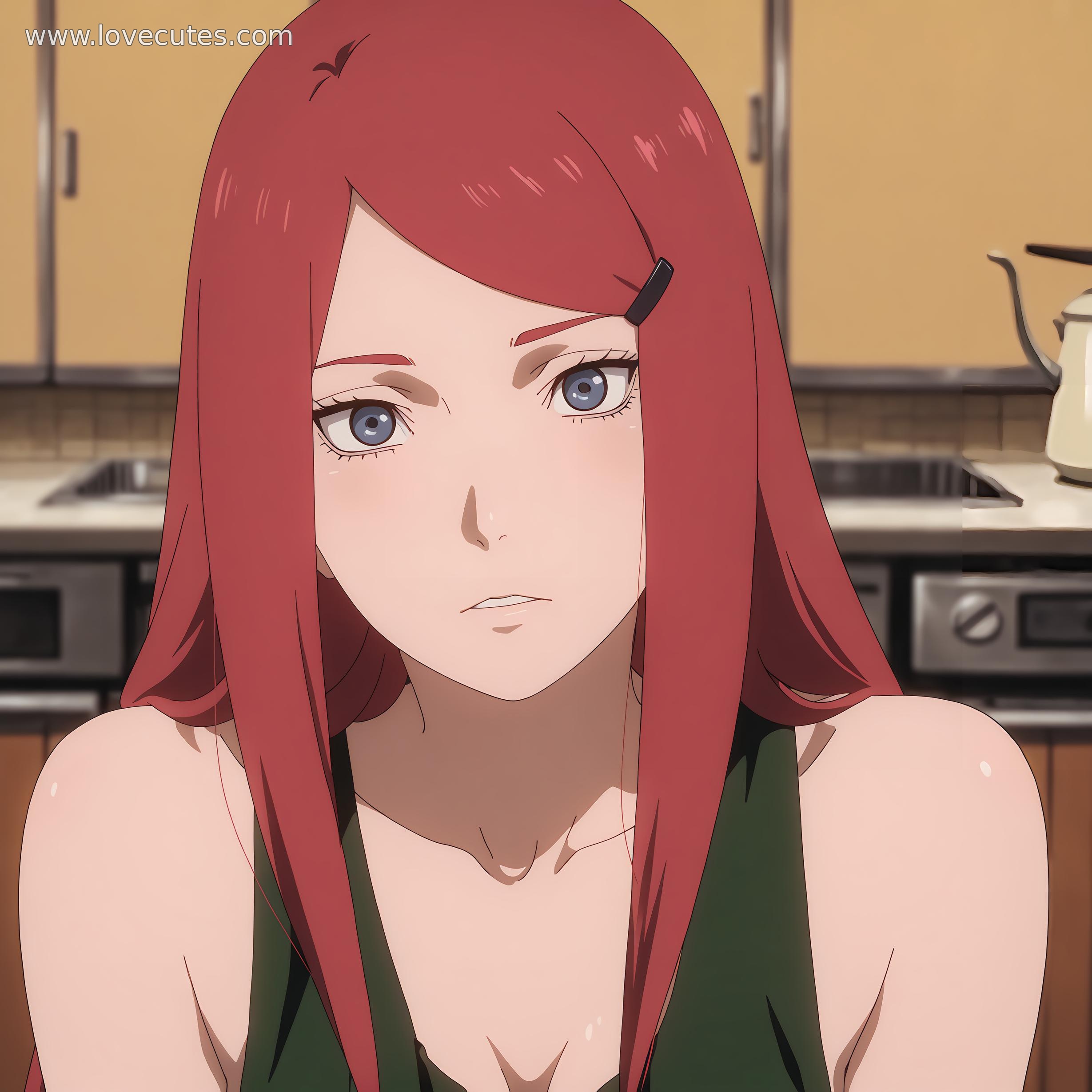 AI生成アニメ少女 - 漩涡玖辛奈：火影忍者の紅髪美女が魅せる青春の活力 92P