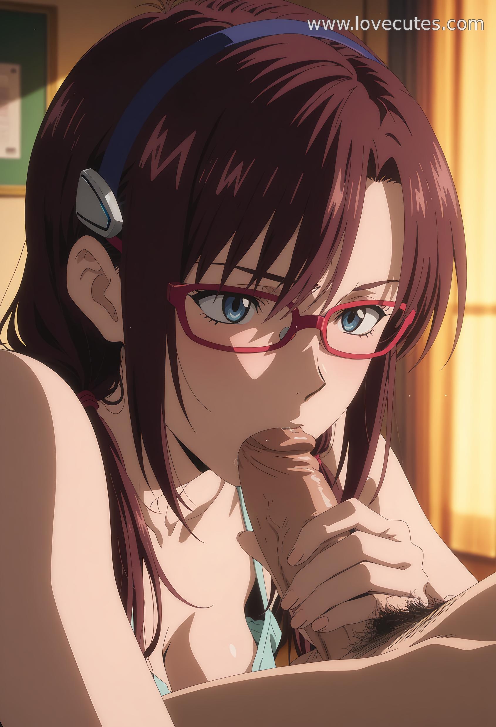 Cô Gái Anime Tạo Bởi AI - 真希波·玛丽: 新世纪福音战士 Bạch Hổ Thiếu Nữ Với Tư Thế Quyến Rũ Và Ánh Mắt Khiêu Gợi 45P
