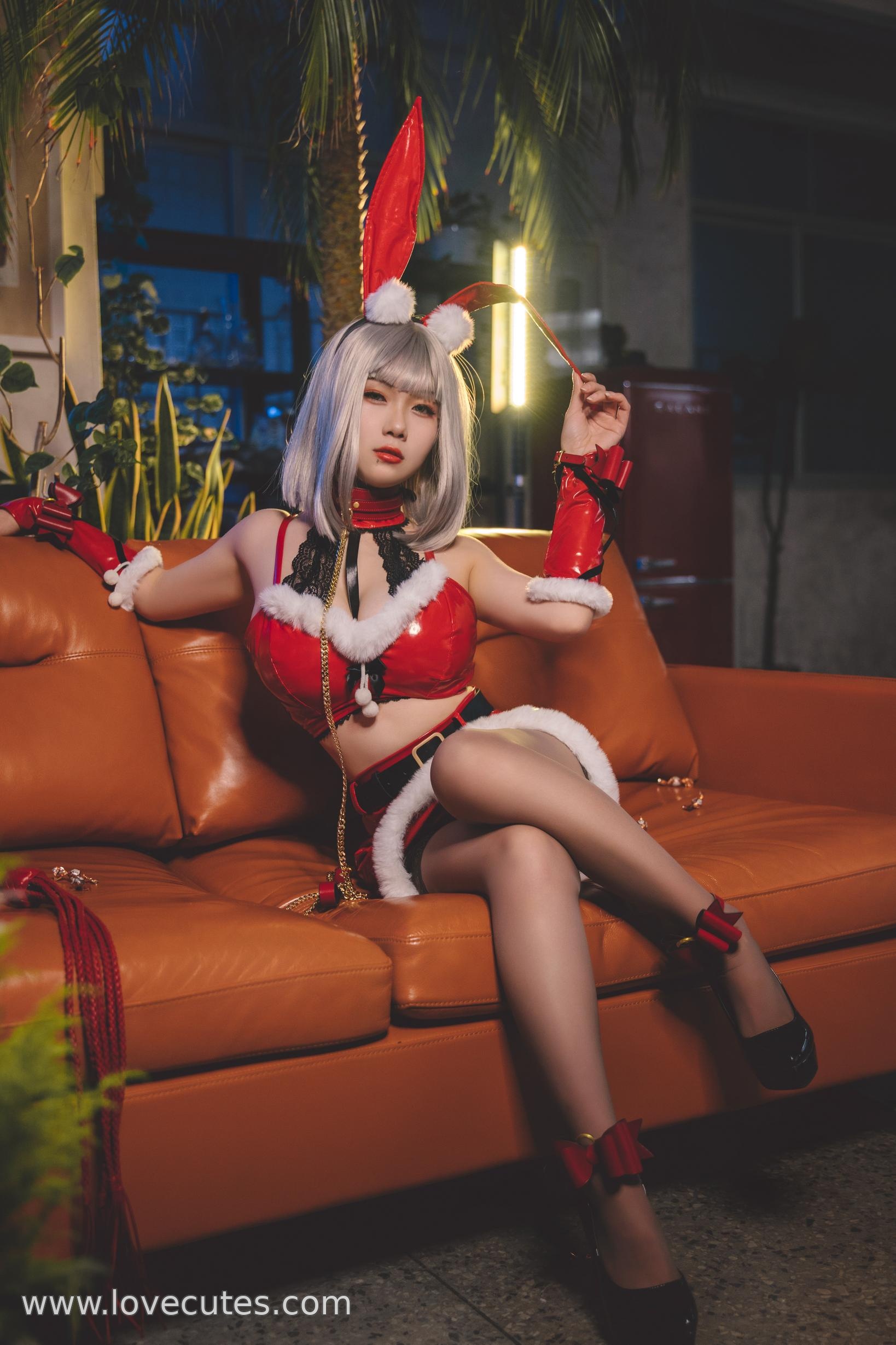 Photos] Qiqi Be Good & Moya 787 - Double Christmas Gift: Sweet and Spicy Duo in a Festive Atmosphere with 64P of Curvy Interactions