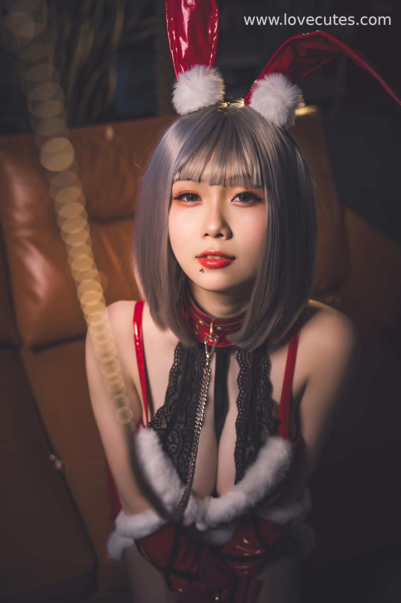 Ảnh] 柒柒要乖哦 & 末夜787 - Quà Giáng Sinh Đôi: Sự Giao Thoa Ngọt Ngào và Nóng Bỏng Dưới Không Khí Lễ Hội 64P