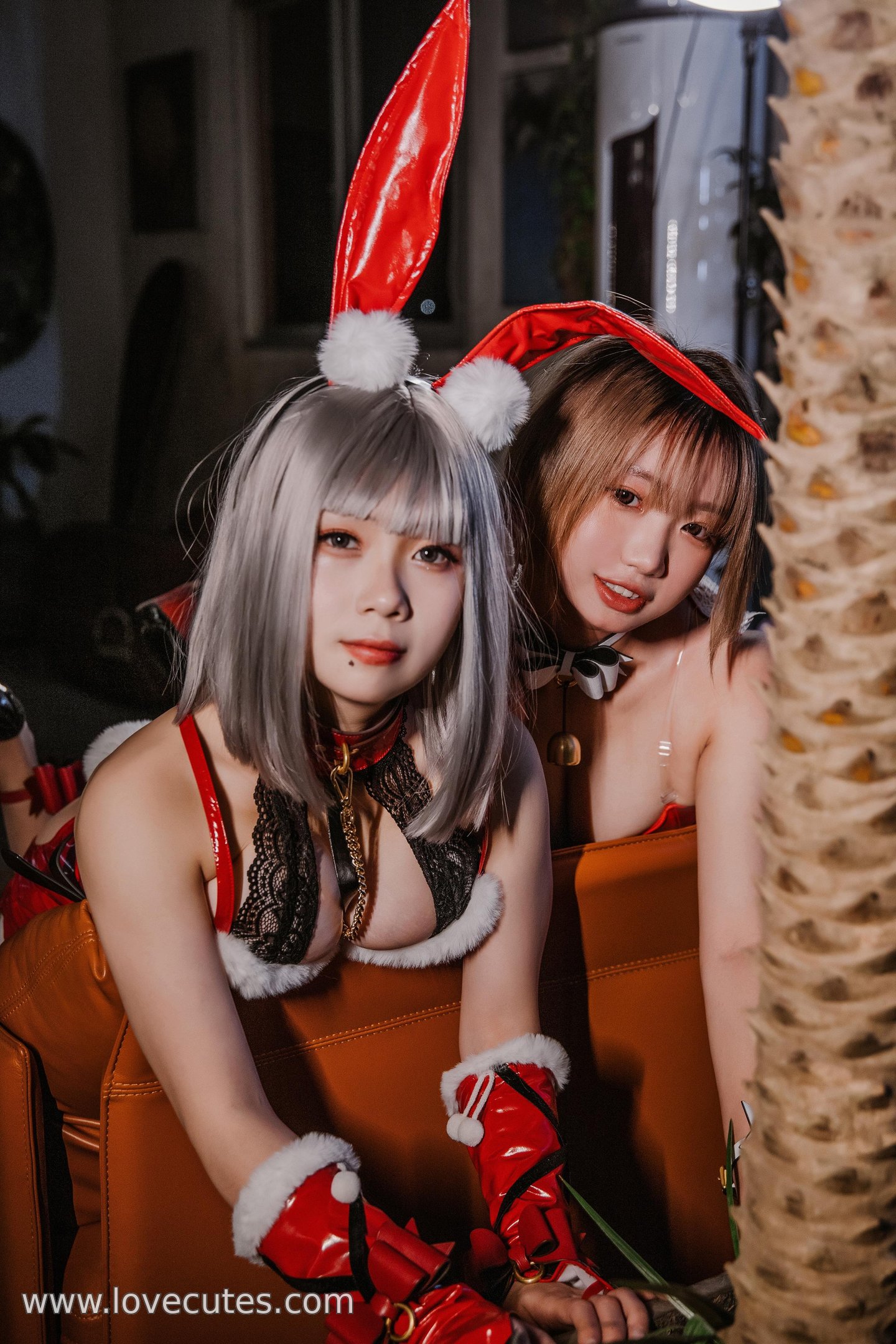Ảnh] 柒柒要乖哦 & 末夜787 - Quà Giáng Sinh Đôi: Sự Giao Thoa Ngọt Ngào và Nóng Bỏng Dưới Không Khí Lễ Hội 64P