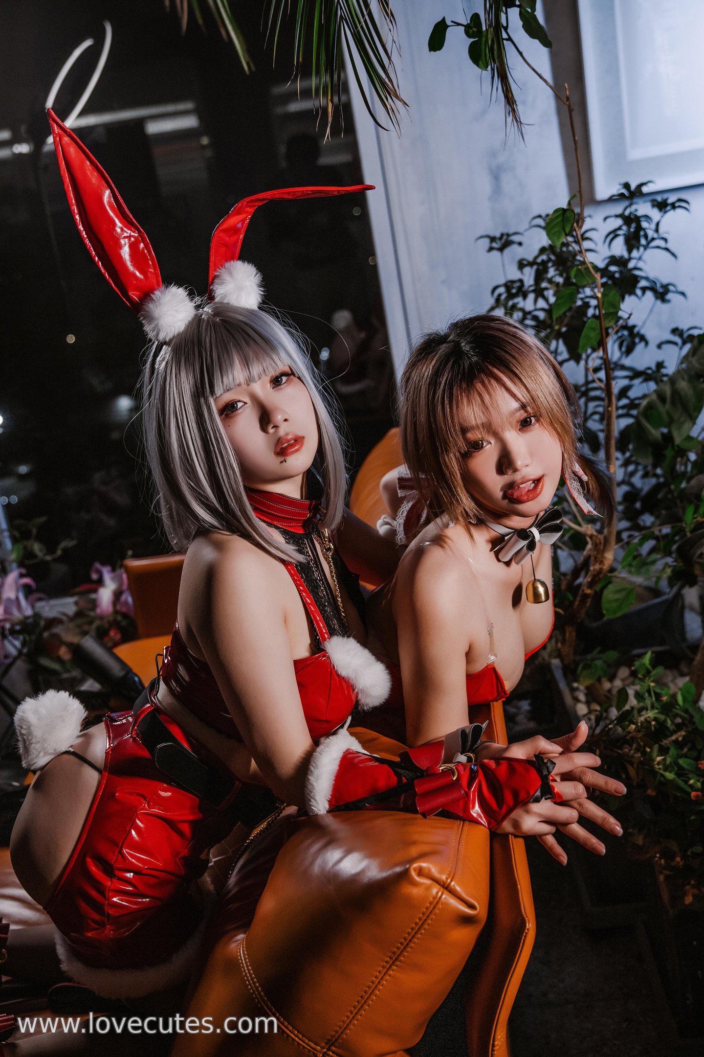 Ảnh] 柒柒要乖哦 & 末夜787 - Quà Giáng Sinh Đôi: Sự Giao Thoa Ngọt Ngào và Nóng Bỏng Dưới Không Khí Lễ Hội 64P
