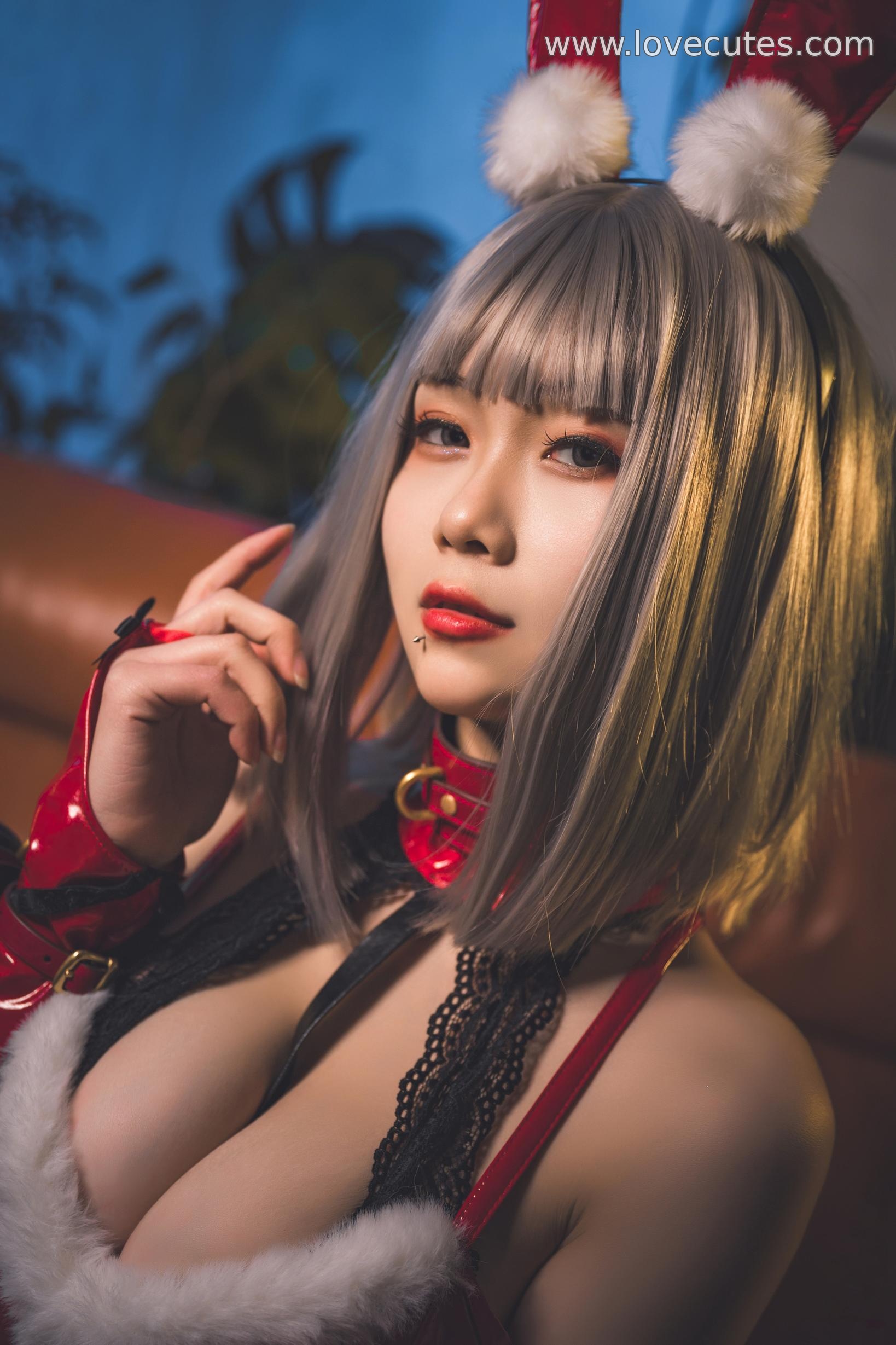 Ảnh] 柒柒要乖哦 & 末夜787 - Quà Giáng Sinh Đôi: Sự Giao Thoa Ngọt Ngào và Nóng Bỏng Dưới Không Khí Lễ Hội 64P
