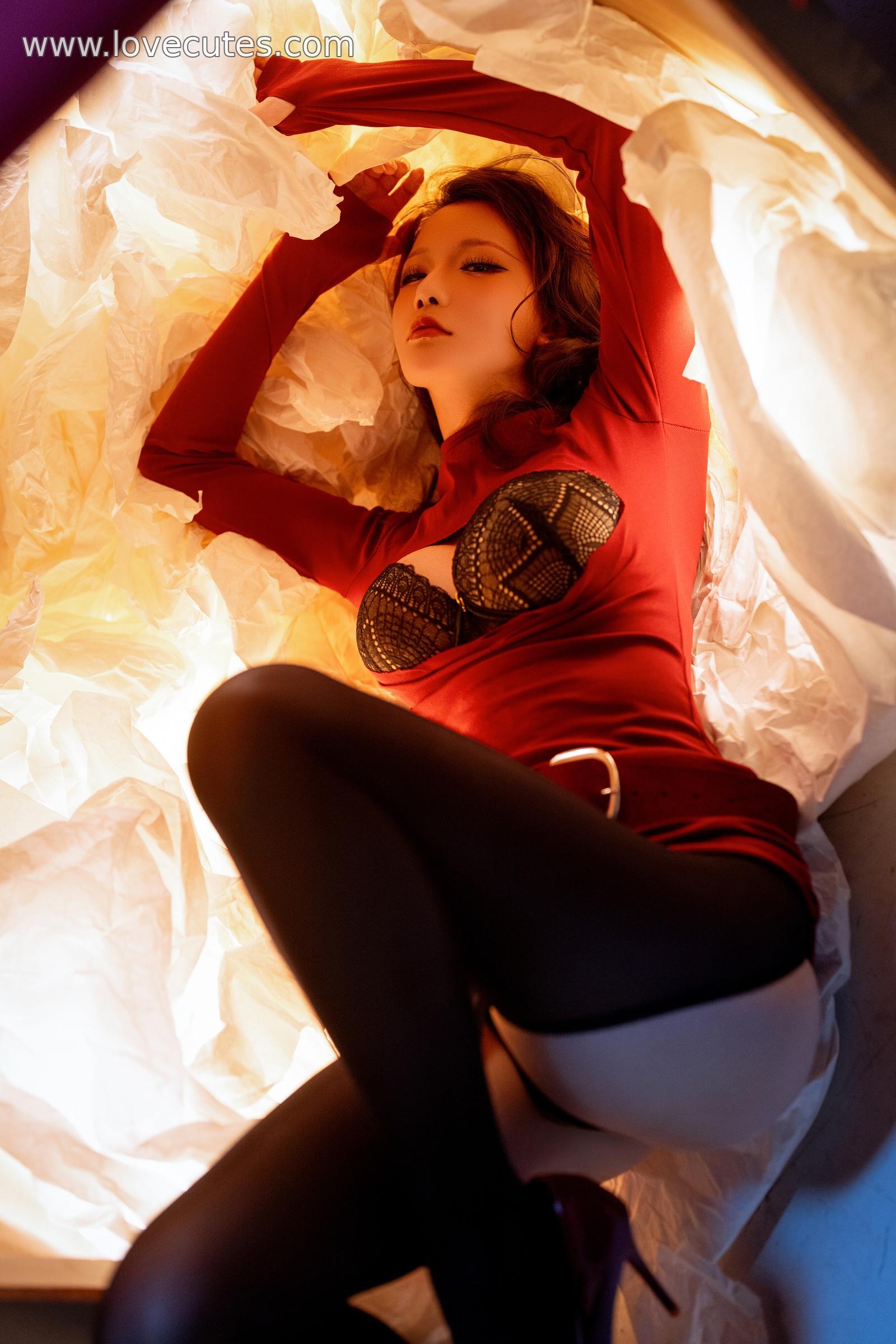 '[cosplay] 星之迟迟 Hoshilily - Hộp Quà Bất Ngờ Giáng Sinh 2025: Nhân Vật Gốc Thời Trang Cao Gót Đen, Kết Hợp Giữa Ngọt Ngào và Bí Ẩn 68P'