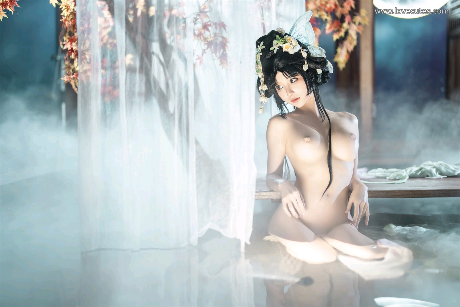 costume play] 蠢沫沫 - 古装：リアル古典美人の漢服透視、巨乳・美尻の誘惑、無修正151P