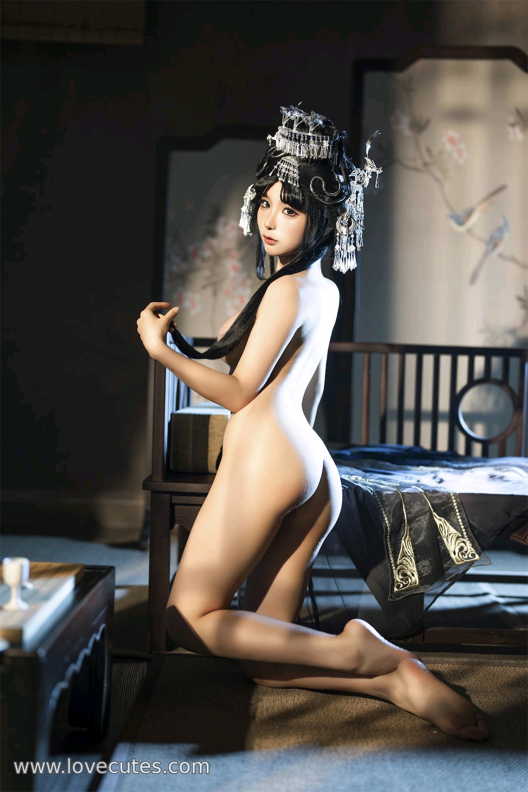 costume play] 蠢沫沫 - 古装：リアル古典美人の漢服透視、巨乳・美尻の誘惑、無修正151P