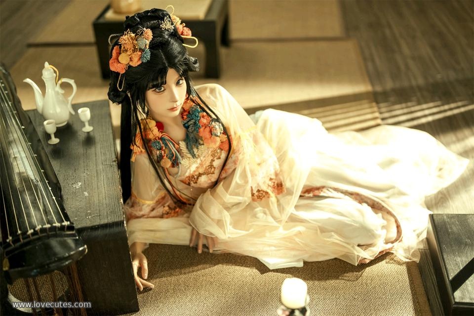 costume play] 蠢沫沫 - 古装：リアル古典美人の漢服透視、巨乳・美尻の誘惑、無修正151P