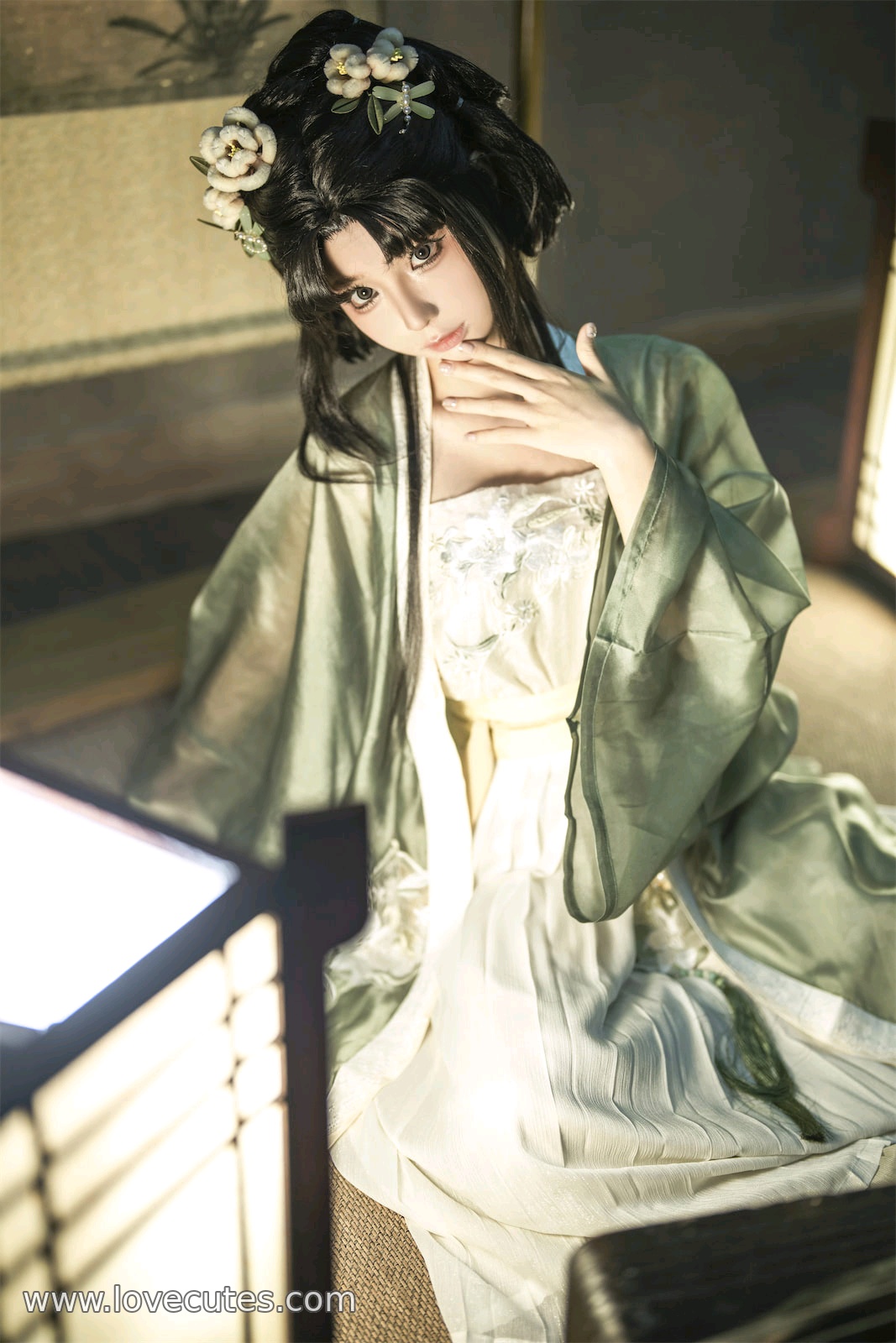 costume play] 蠢沫沫 - 古装：リアル古典美人の漢服透視、巨乳・美尻の誘惑、無修正151P