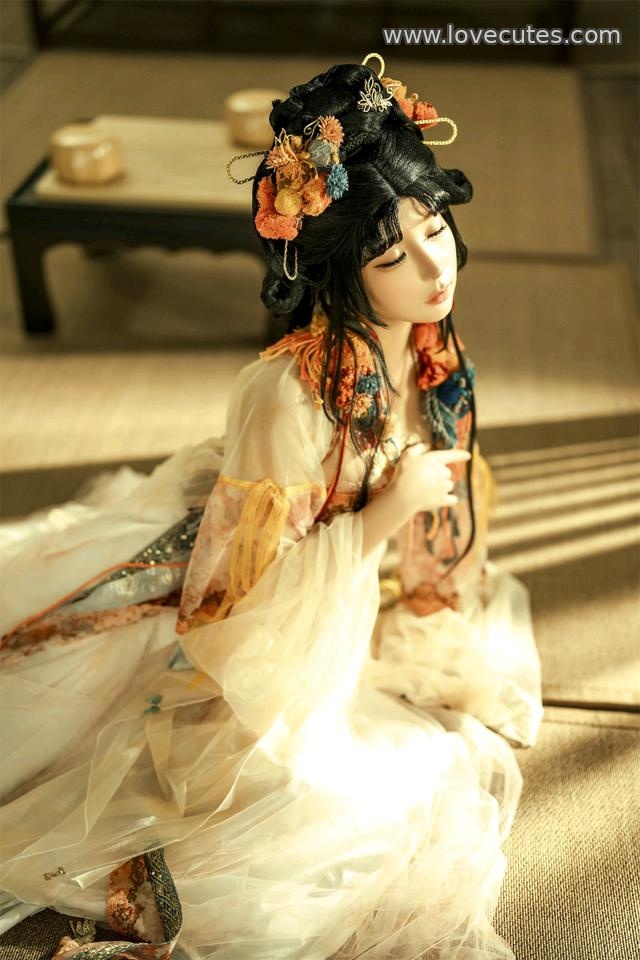 costume play] 蠢沫沫 - 古装：リアル古典美人の漢服透視、巨乳・美尻の誘惑、無修正151P