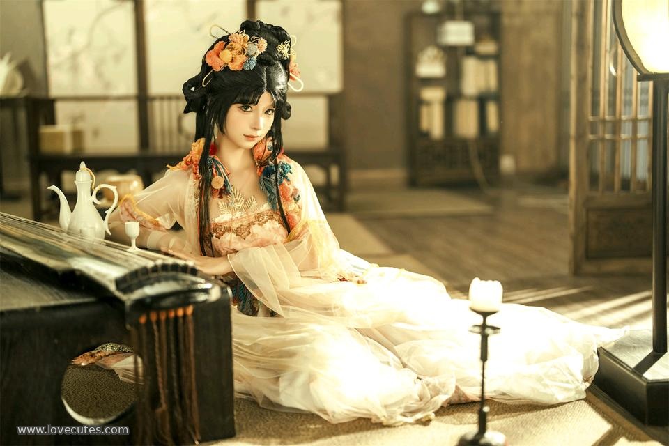 costume play] 蠢沫沫 - 古装：リアル古典美人の漢服透視、巨乳・美尻の誘惑、無修正151P
