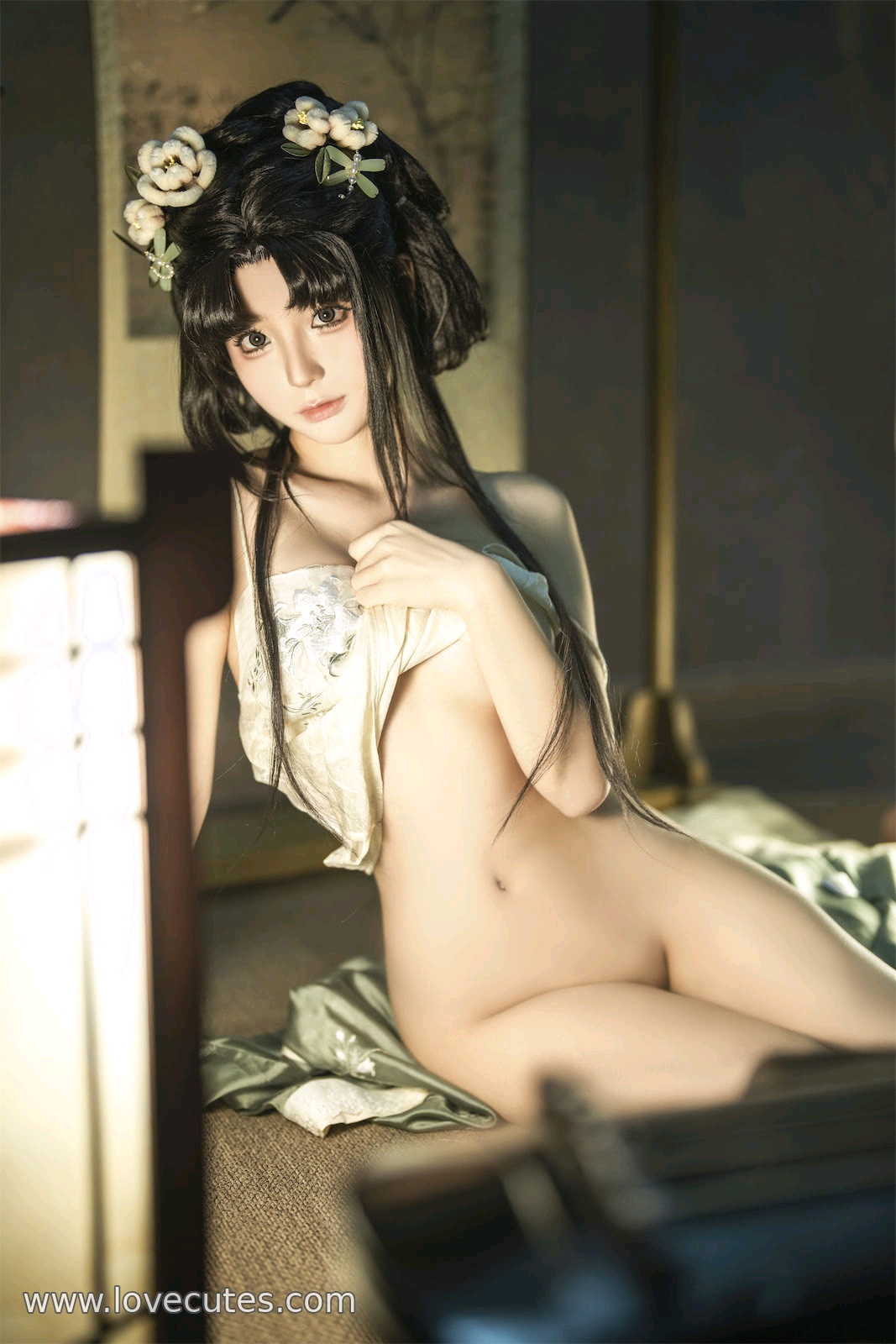 costume play] 蠢沫沫 - 古装：リアル古典美人の漢服透視、巨乳・美尻の誘惑、無修正151P