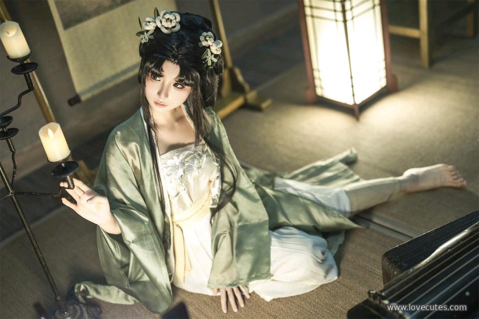 costume play] 蠢沫沫 - 古装：リアル古典美人の漢服透視、巨乳・美尻の誘惑、無修正151P