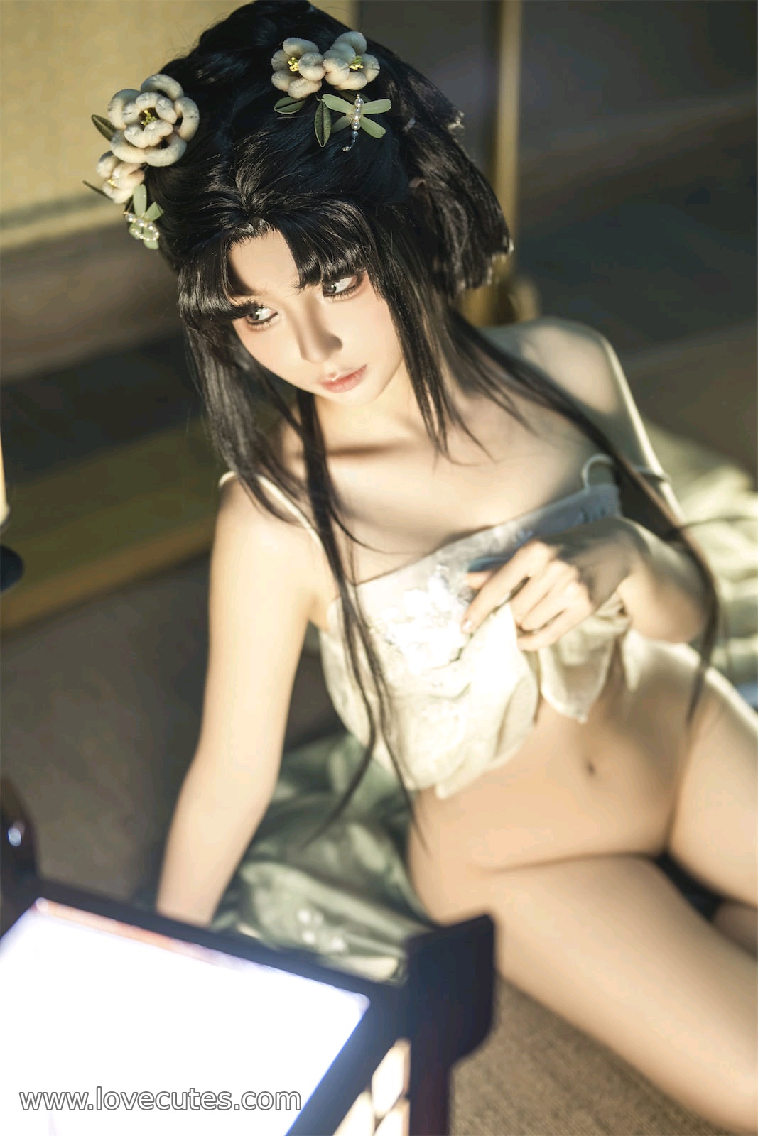 costume play] 蠢沫沫 - 古装：リアル古典美人の漢服透視、巨乳・美尻の誘惑、無修正151P