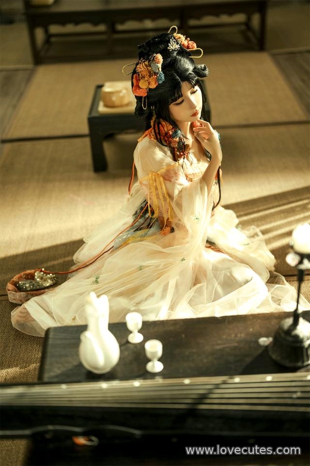 costume play] 蠢沫沫 - 古装：リアル古典美人の漢服透視、巨乳・美尻の誘惑、無修正151P