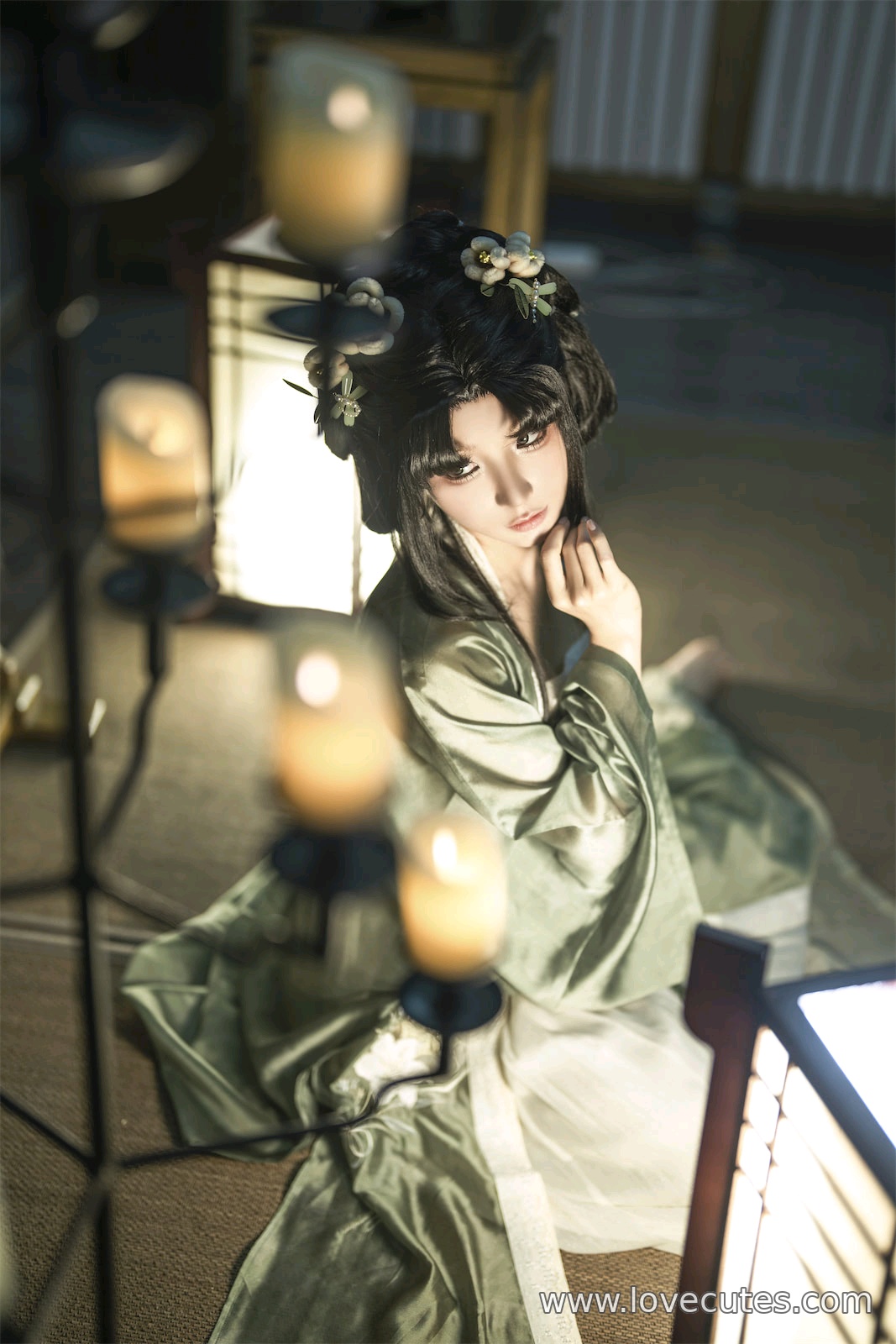 costume play] 蠢沫沫 - 古装：リアル古典美人の漢服透視、巨乳・美尻の誘惑、無修正151P
