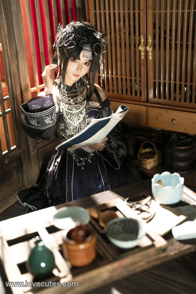 costume play] 蠢沫沫 - 古装：リアル古典美人の漢服透視、巨乳・美尻の誘惑、無修正151P
