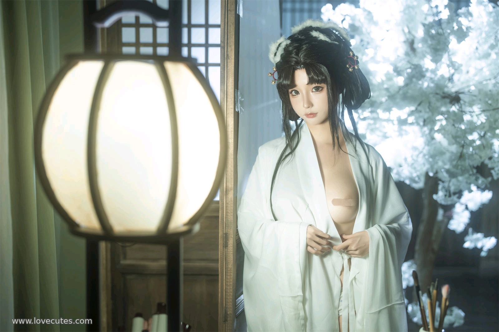costume play] 蠢沫沫 - 古装：リアル古典美人の漢服透視、巨乳・美尻の誘惑、無修正151P