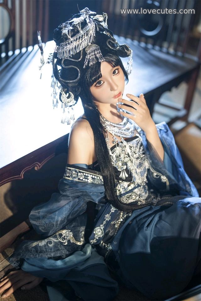 costume play] 蠢沫沫 - 古装：リアル古典美人の漢服透視、巨乳・美尻の誘惑、無修正151P
