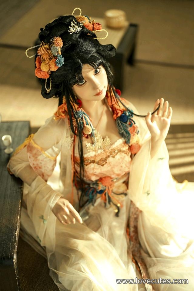 costume play] 蠢沫沫 - 古装：リアル古典美人の漢服透視、巨乳・美尻の誘惑、無修正151P