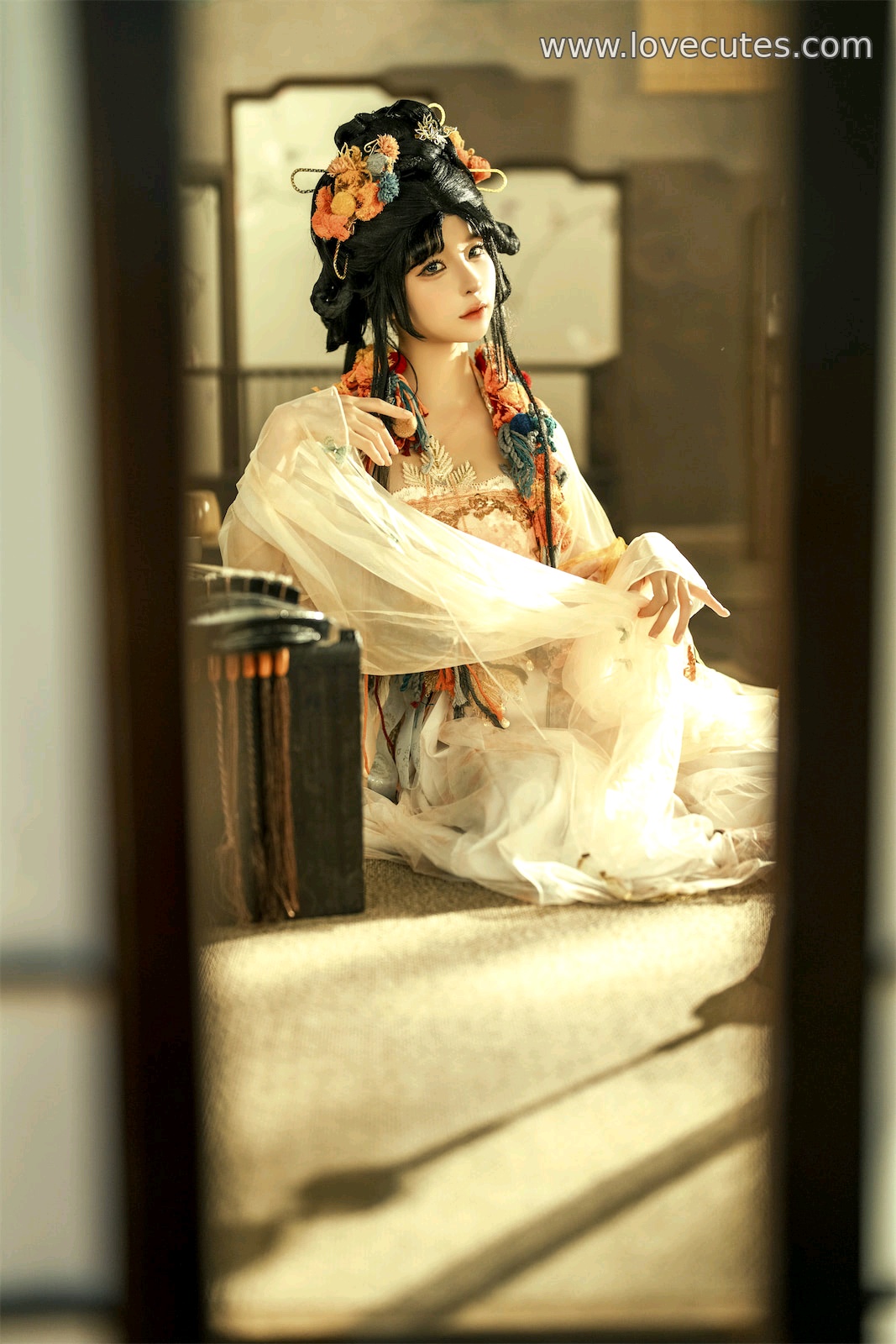 costume] Chún Mạt Mạt - Trang phục cổ trang: Mỹ nhân cổ điển thực tế, Hanfu xuyên thấu, ngực khủng, mông cong, mở khóa, quyến rũ cổ điển tuyệt đỉnh 151P