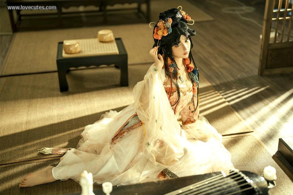 costume] Chún Mạt Mạt - Trang phục cổ trang: Mỹ nhân cổ điển thực tế, Hanfu xuyên thấu, ngực khủng, mông cong, mở khóa, quyến rũ cổ điển tuyệt đỉnh 151P