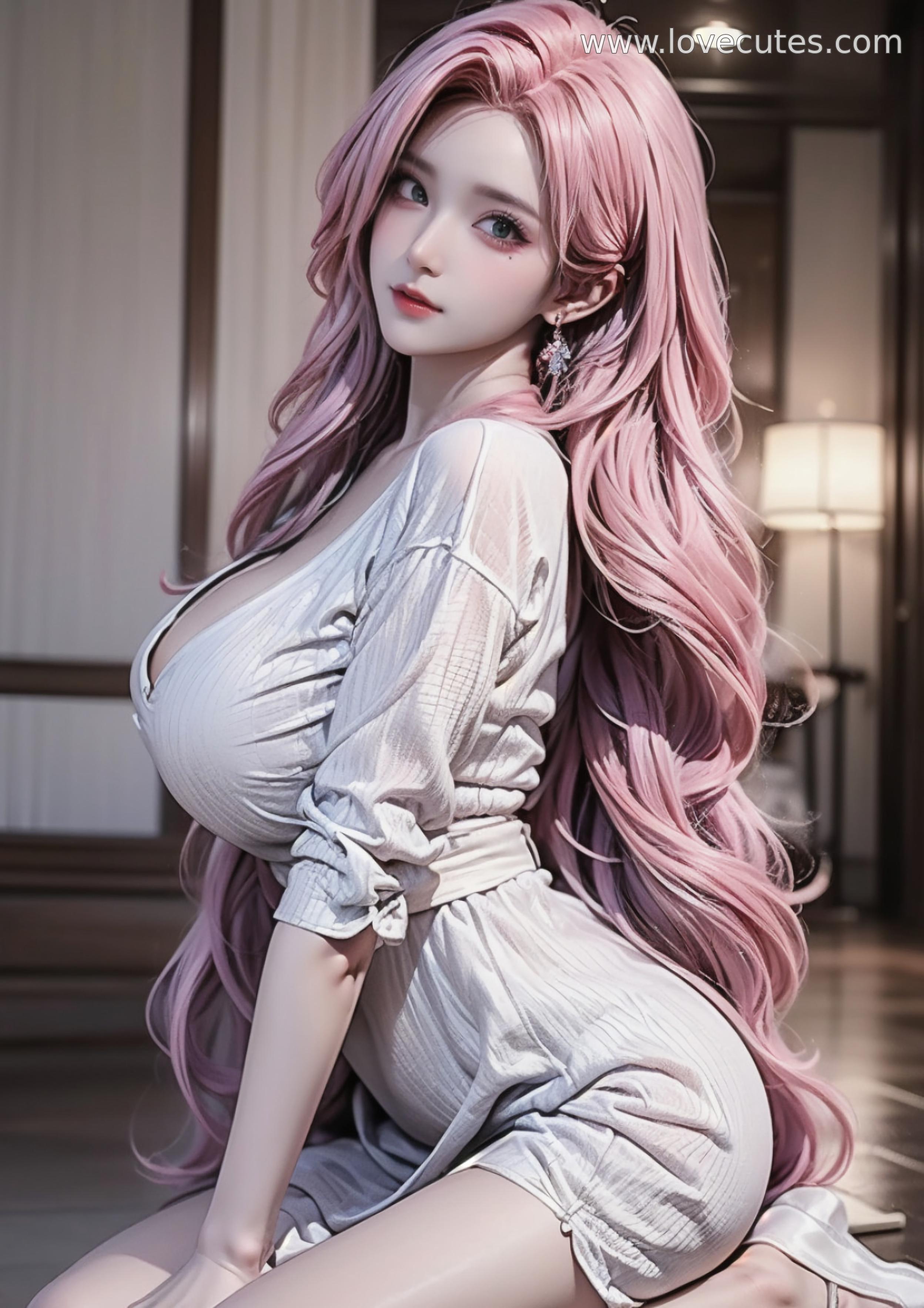 Cô Gái Anime Tạo Bởi AI - 萨勒芬妮：星之守护者白虎少女 68P Với Tư Thế Gợi Cảm Hấp Dẫn