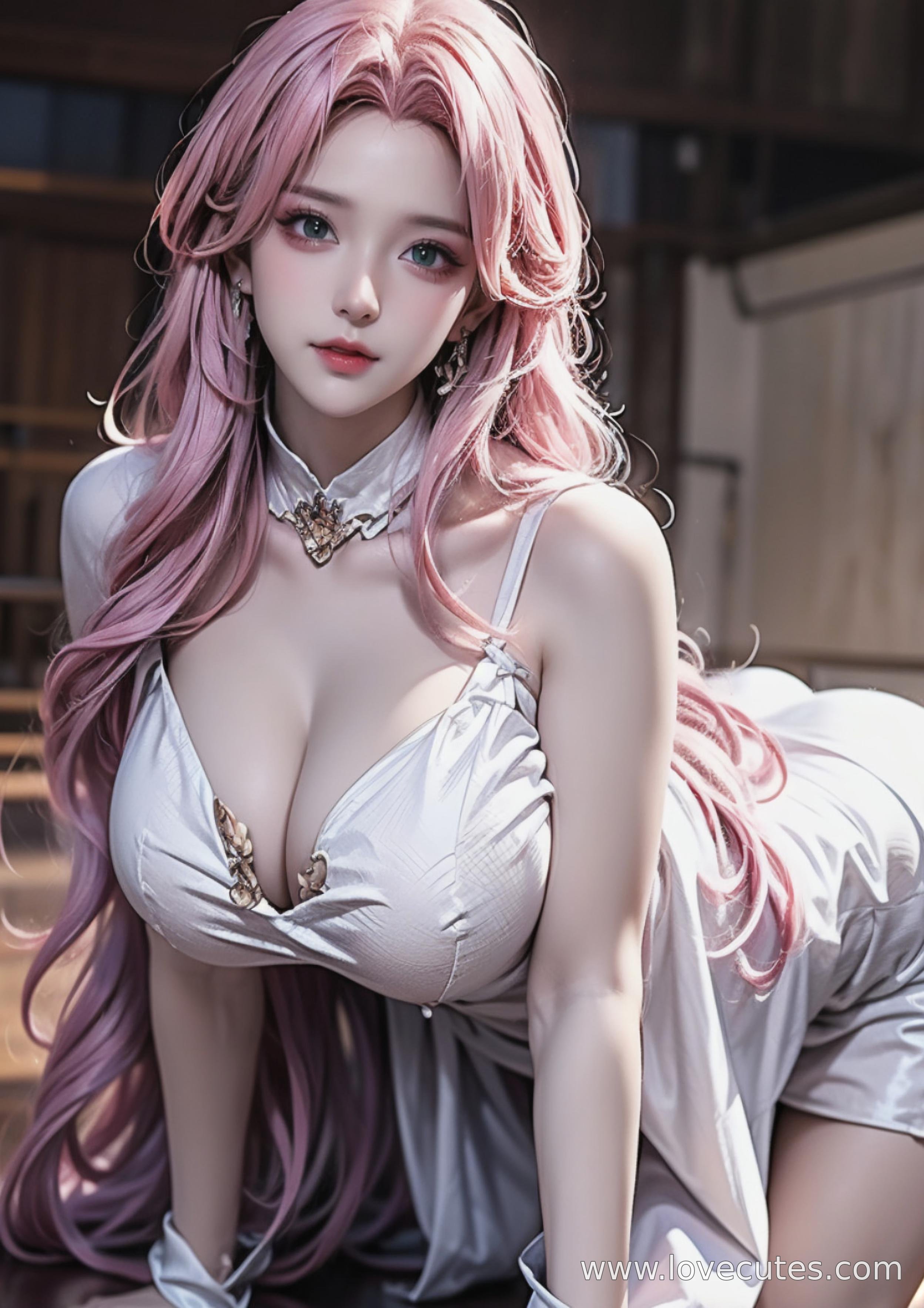 Cô Gái Anime Tạo Bởi AI - 萨勒芬妮：星之守护者白虎少女 68P Với Tư Thế Gợi Cảm Hấp Dẫn