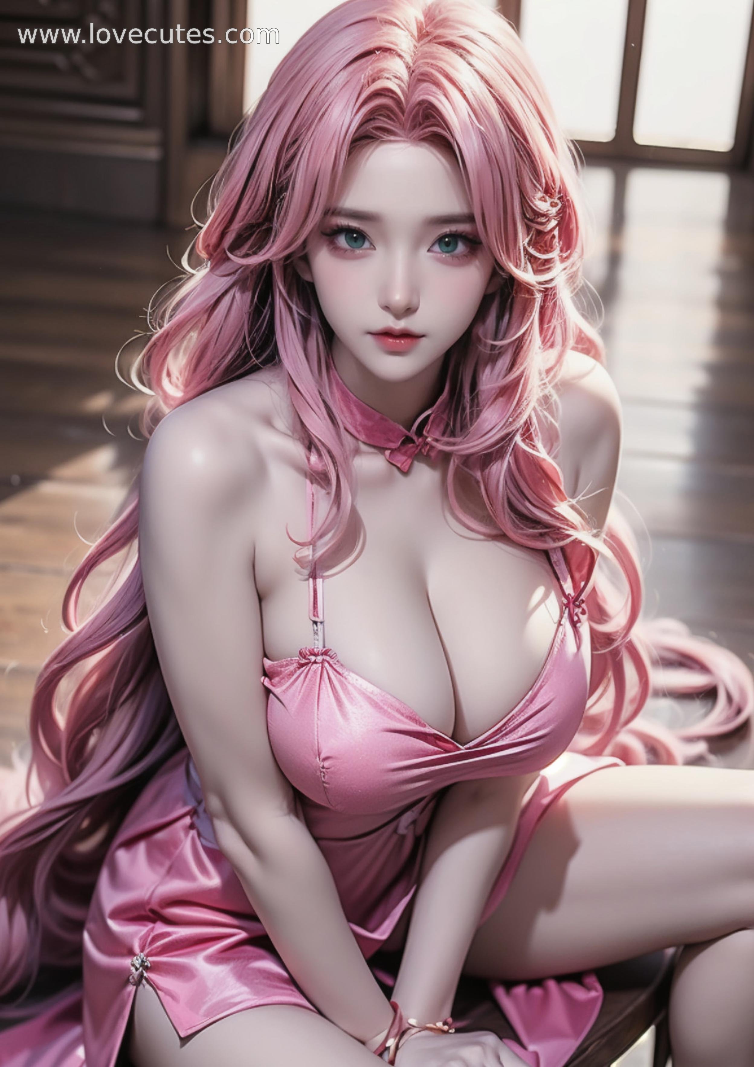 Cô Gái Anime Tạo Bởi AI - 萨勒芬妮：星之守护者白虎少女 68P Với Tư Thế Gợi Cảm Hấp Dẫn